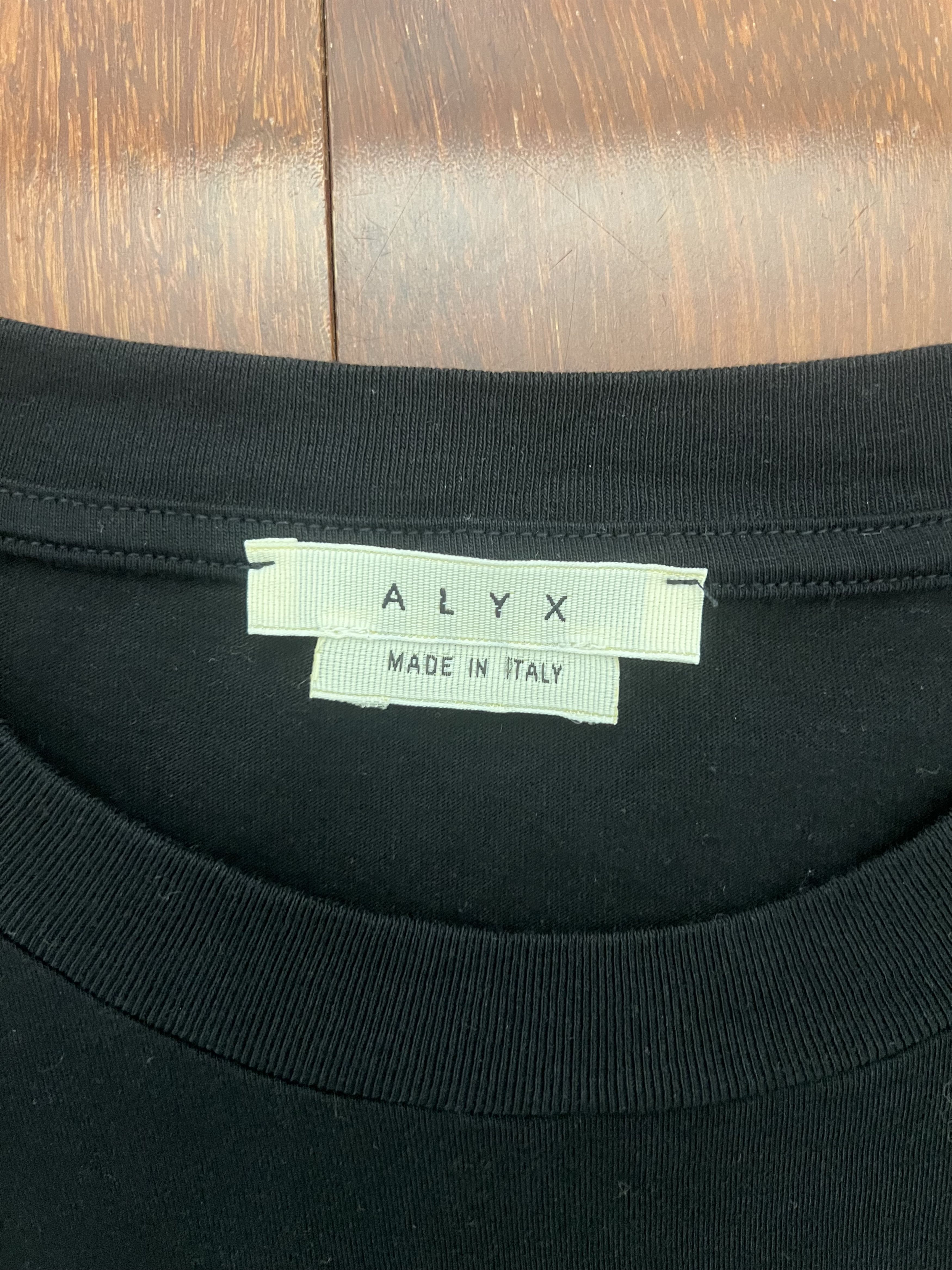 1017 ALYX 9SM × Alyx 💚 2018 Alyx Rainmaker Logo Black Tee Large Size US L / EU 52-54 / 3 - 4 Thumbnail