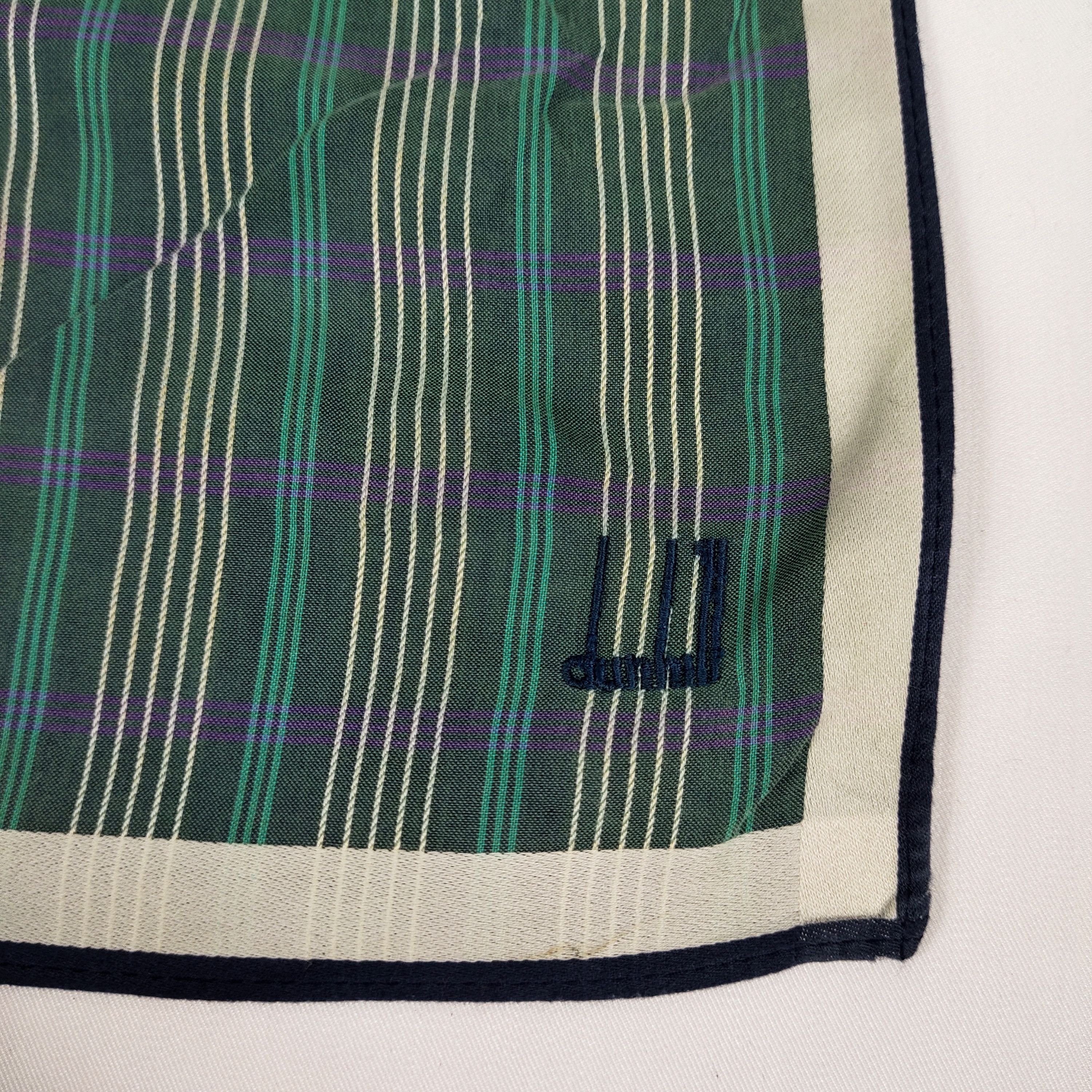 Alfred Dunhill × Vintage Alfred Dunhill Handkerchief / Neckerchief / Bandana FZ300 Size ONE SIZE - 5 Thumbnail