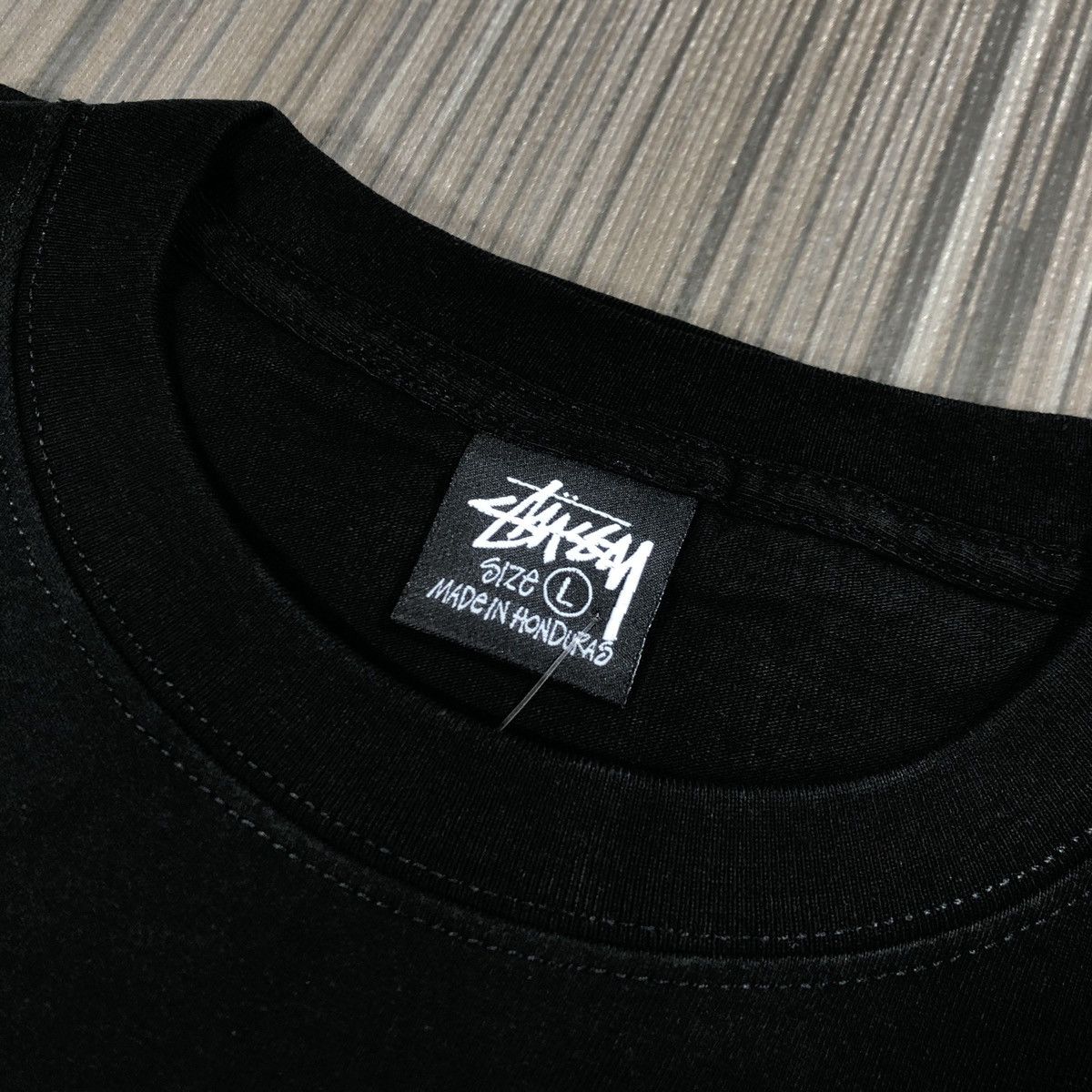 Stussy × Vintage Stussy Burning Stock Tee Size US L / EU 52-54 / 3 - 5 Thumbnail