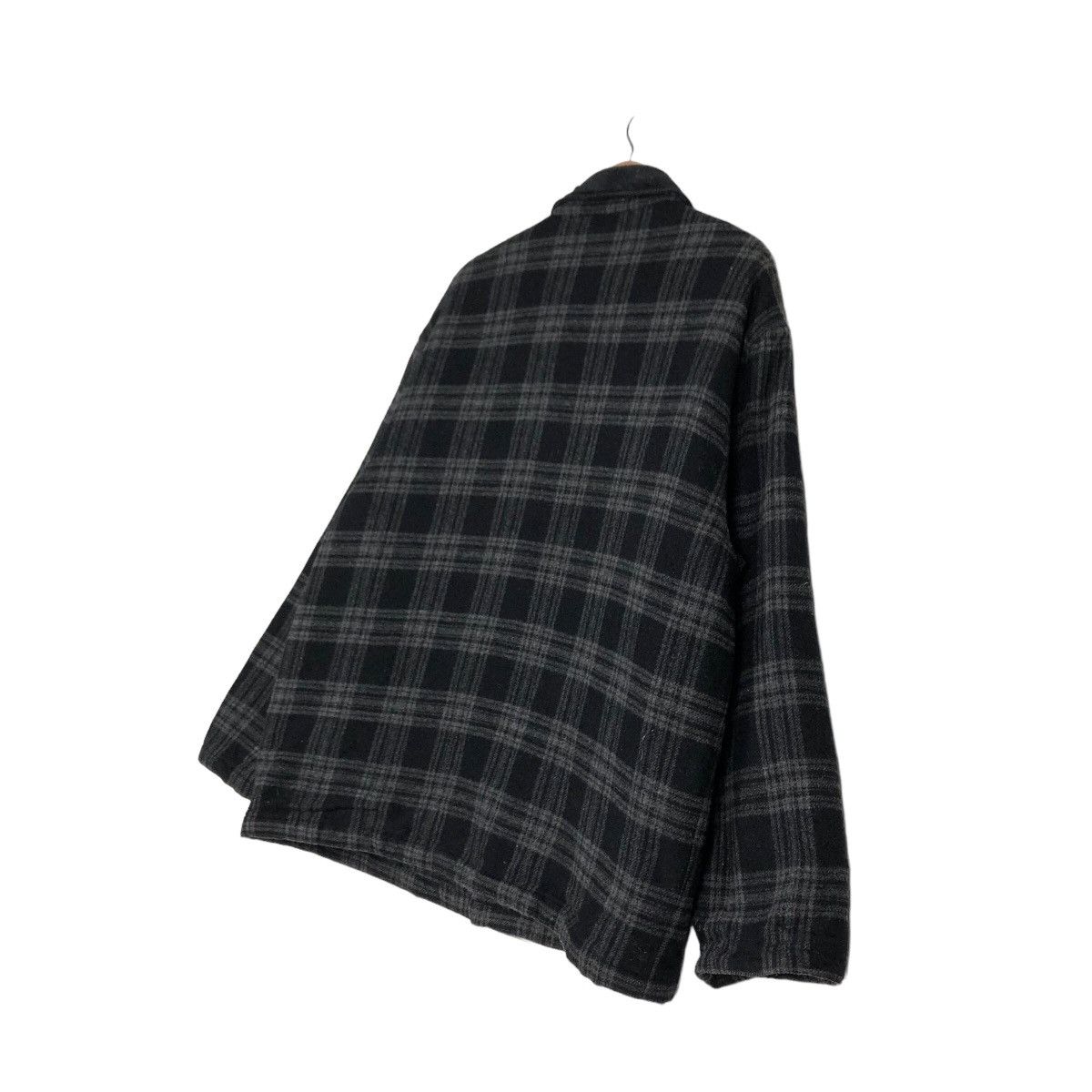 Japanese Brand 🔥Vintage Wool Chore Jacket Be-Hot Japan Tartan Design Size US L / EU 52-54 / 3 - 10 Thumbnail