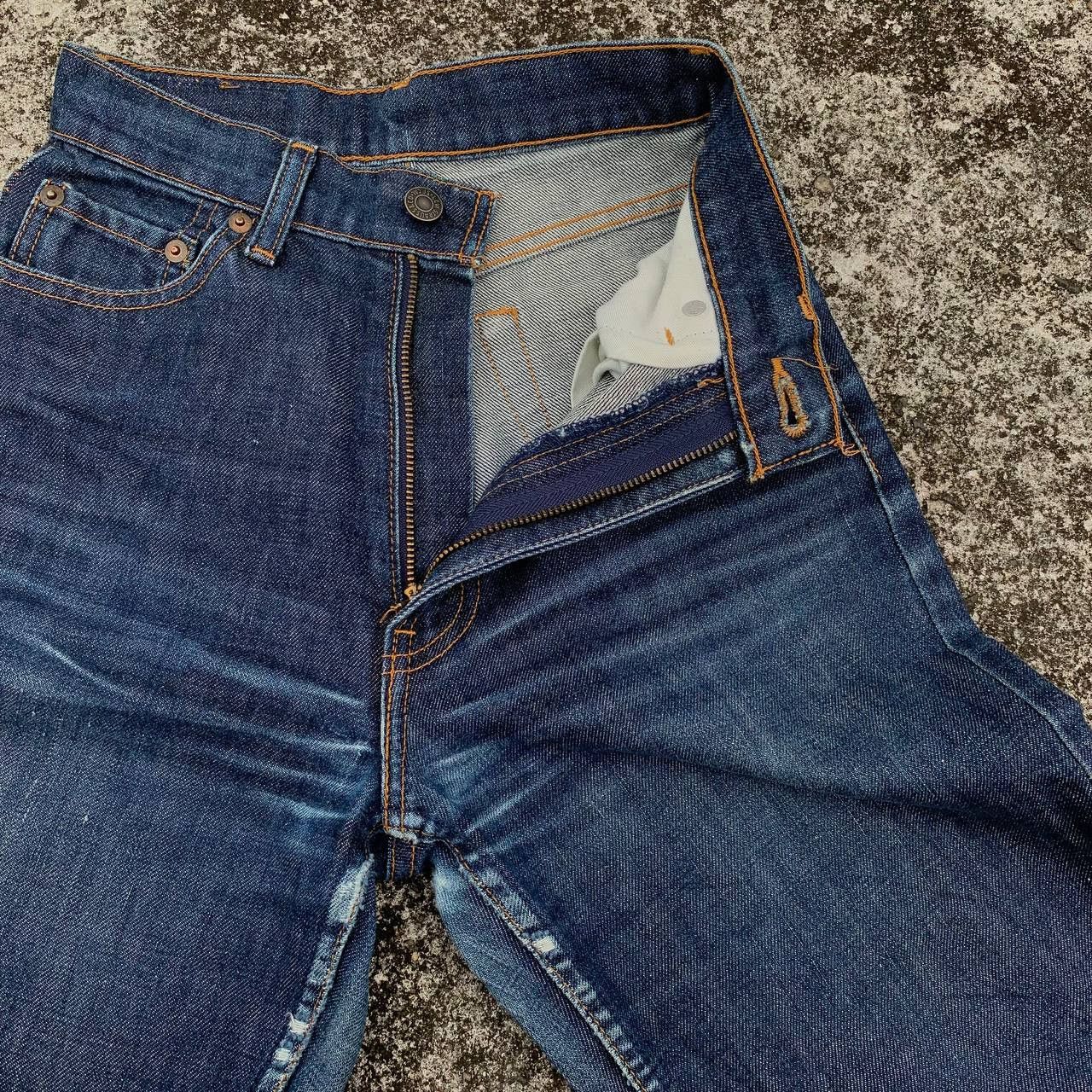 Levi's Vintage Clothing Vintage Levis 515 Jeans Blue Wash Denim Distressed Size US 27 - 11 Thumbnail