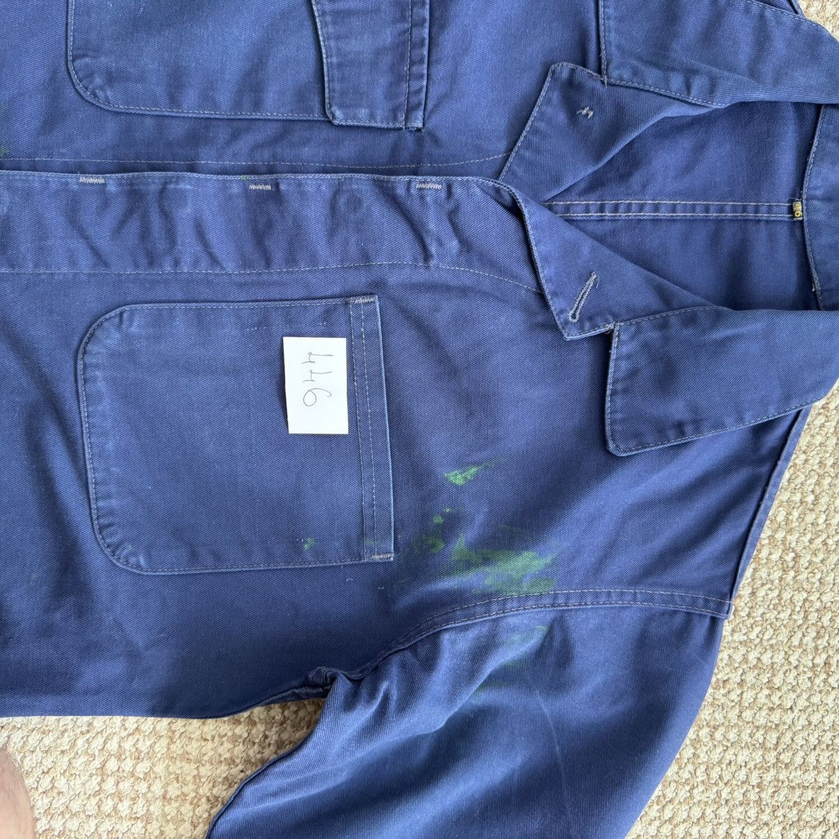Le Laboureur Vintage stained painter works french very worn jacket Size US S / EU 44-46 / 1 - 16 Thumbnail