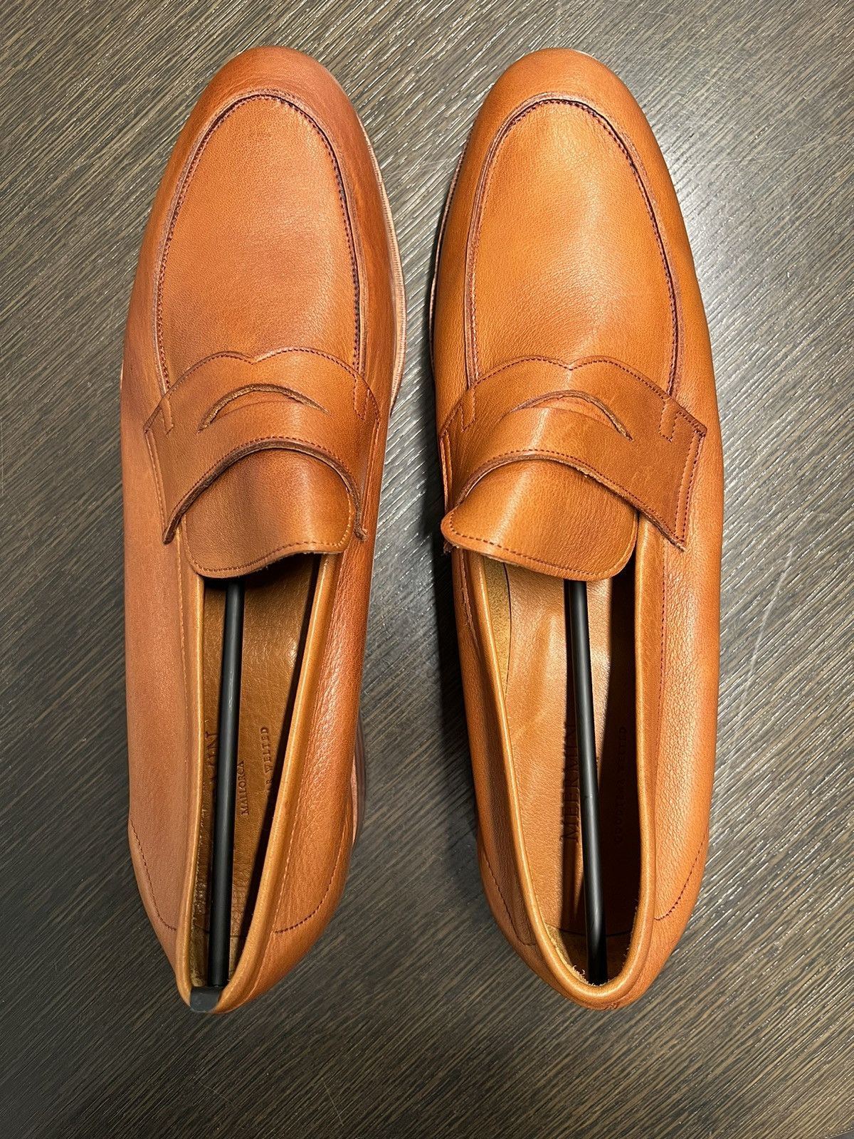 Meermin Tan Soft Calf Loafers NIB | Grailed