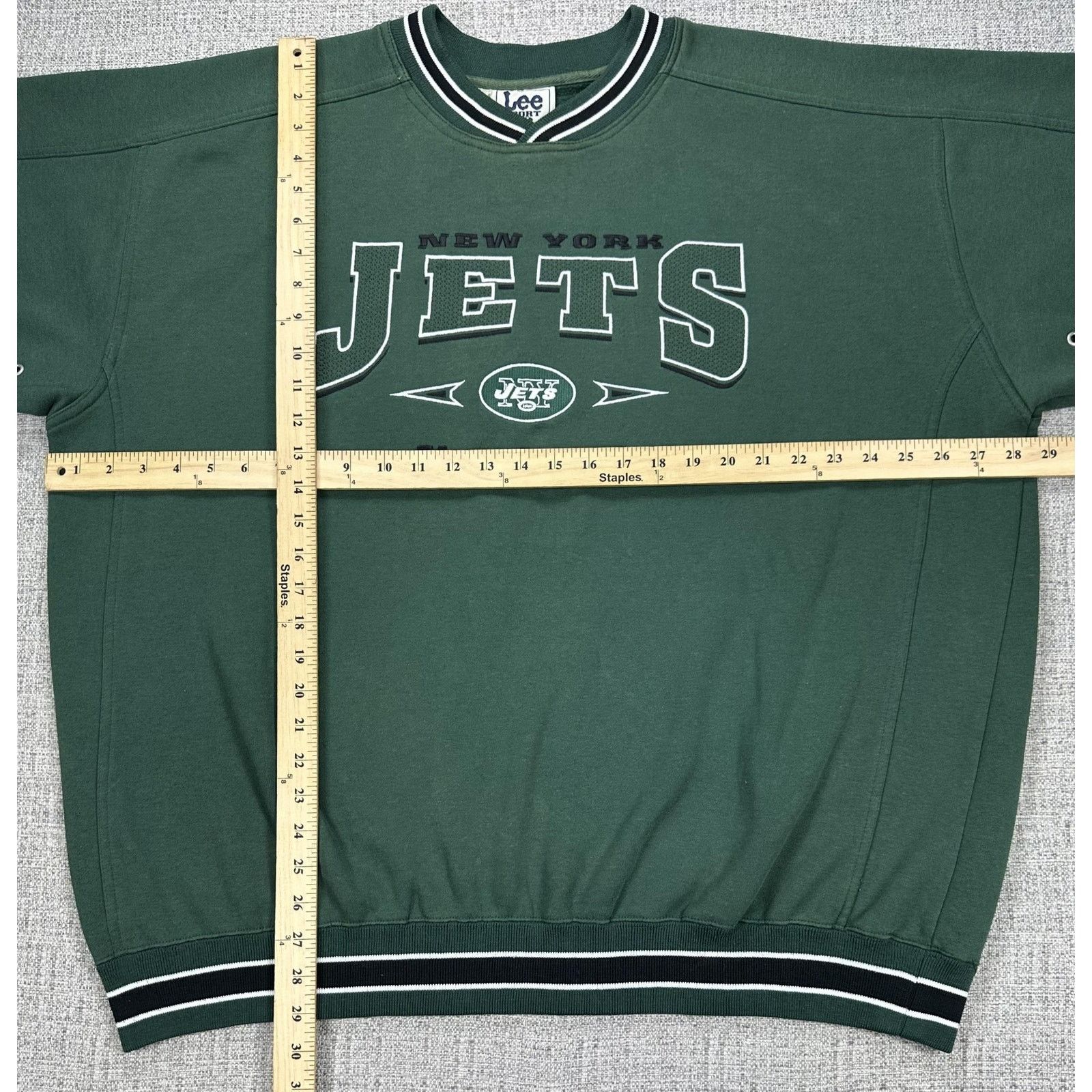 Lee New York Jets Sweatshirt 2XL Green Football Lee 90s Heavy Size US XXL / EU 58 / 5 - 3 Thumbnail