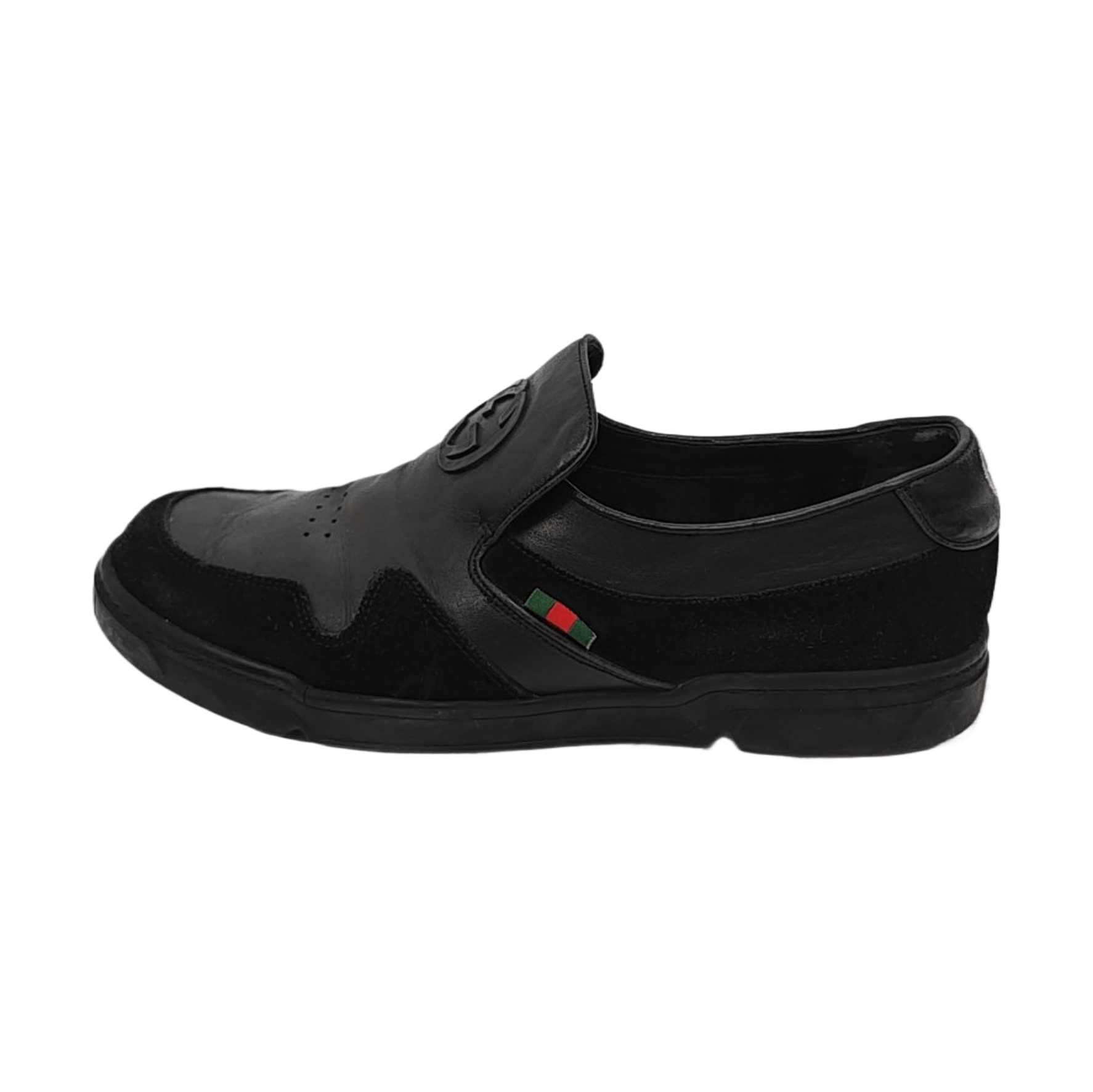 Gucci Gucci Interlocking G Leather Slip-On Loafers Size 6.5 Size US 6.5 / EU 39-40 - 1 Thumbnail
