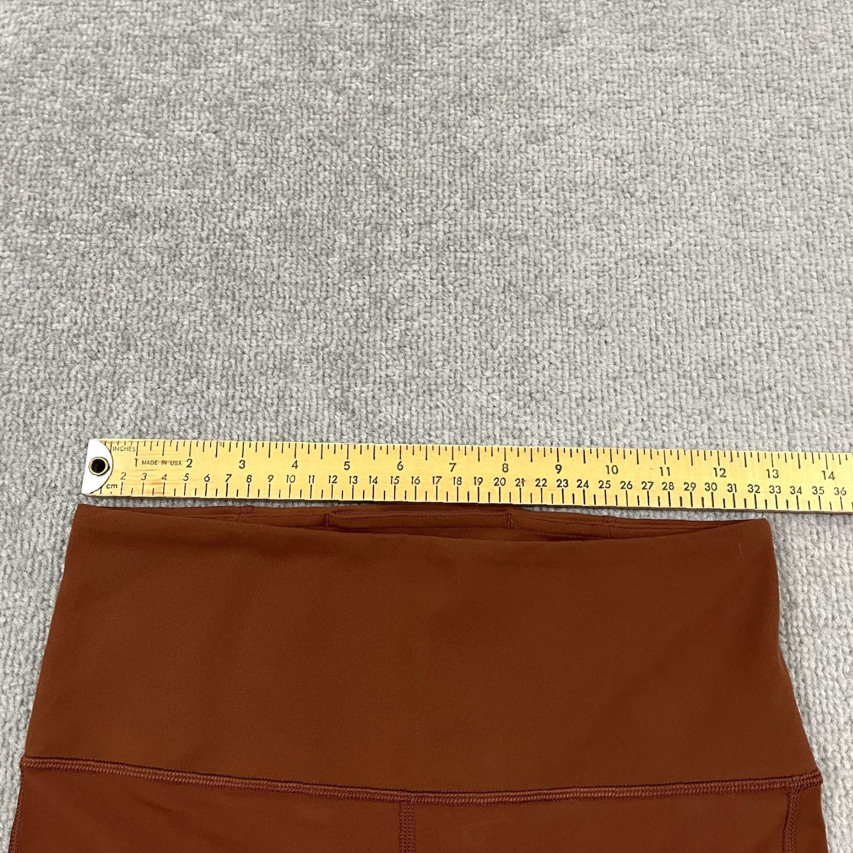 Athleta Athleta Woman Leggings Elation Split Flare Pant Orange 32" Inseam/36" (Size S) Lounge Gym Yoga Activewear Size 28" / US 6 / IT 42 - 5 Thumbnail