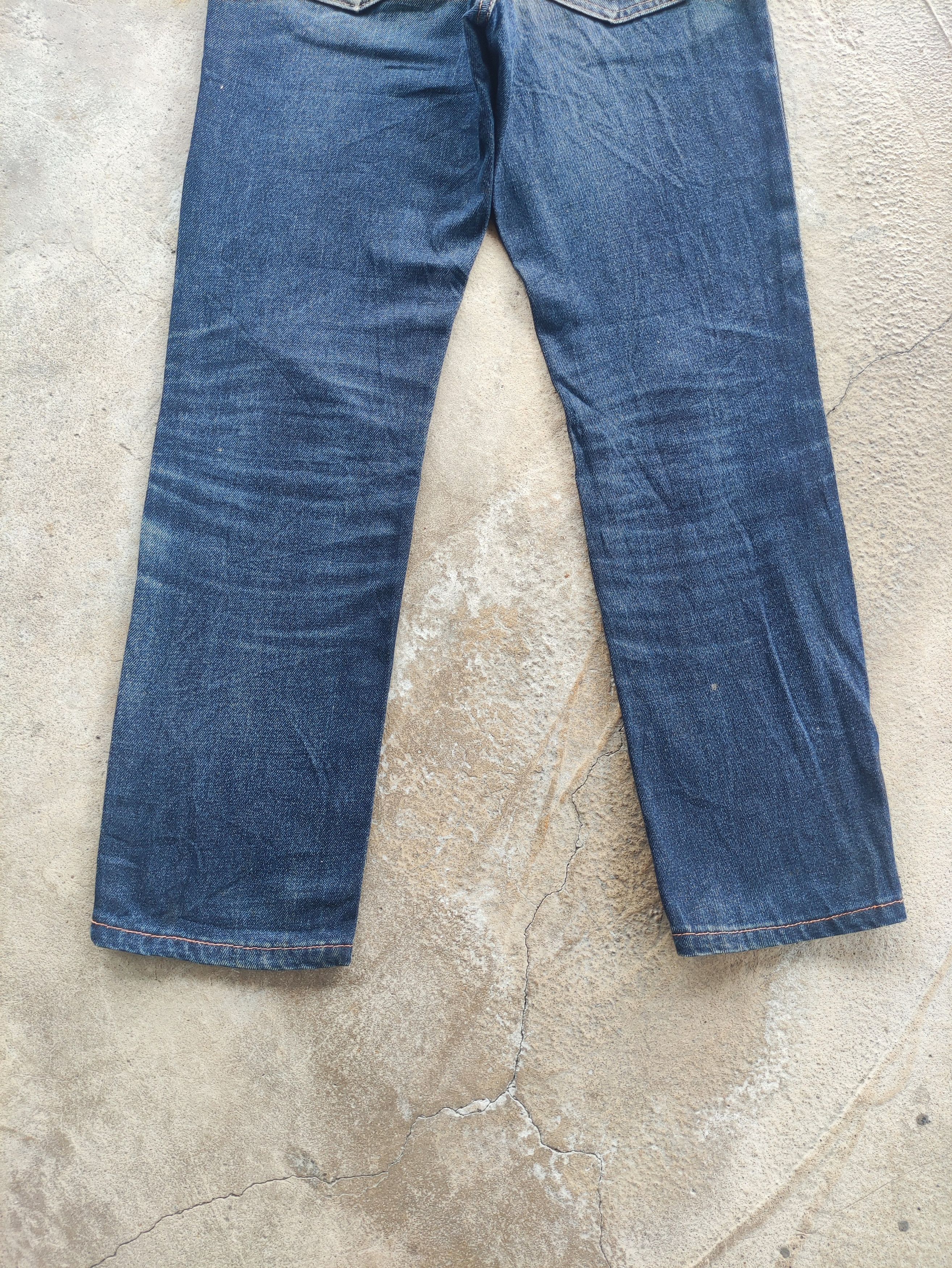 Edwin Vintage Edwin Japan Distress Faded Denim W30 Size US 30 / EU 46 - 11 Thumbnail