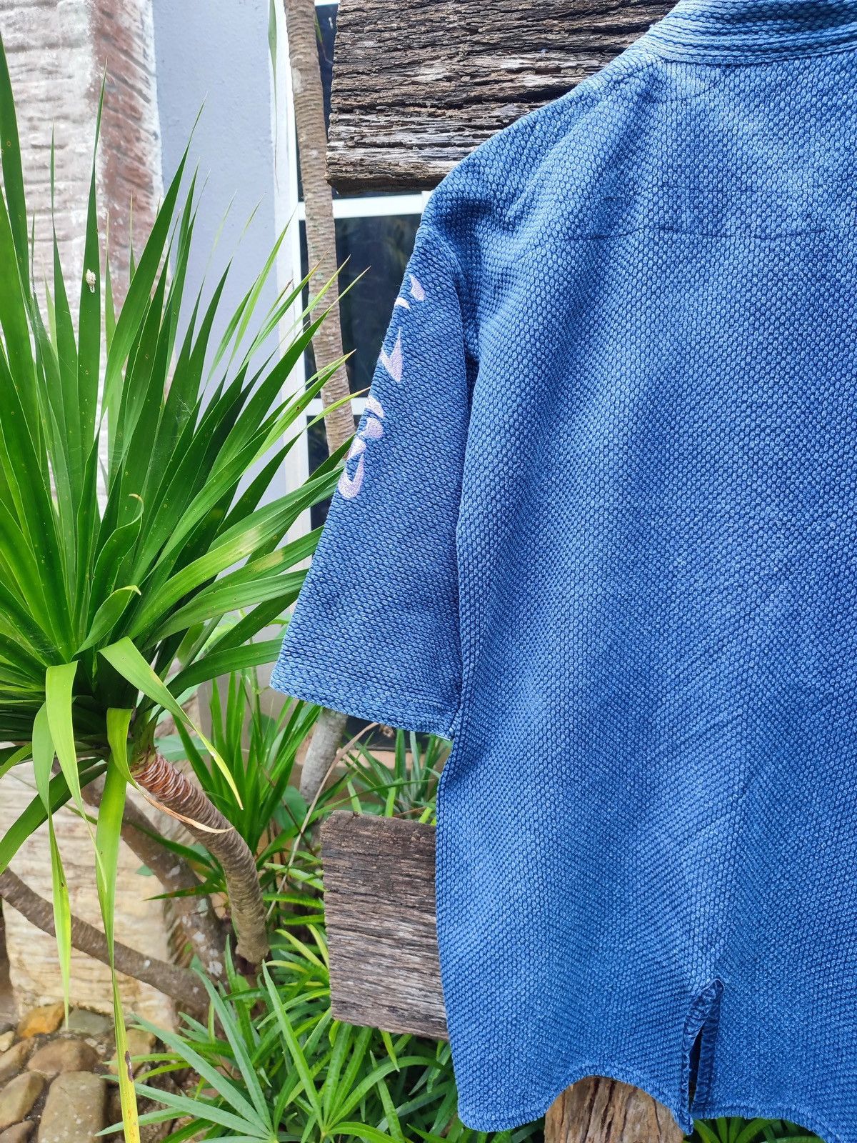 Japanese Brand Vintage Japanese BJJ/Kendo Gi Jacket – Indigo Sashiko Weave Size US M / EU 48-50 / 2 - 10 Thumbnail