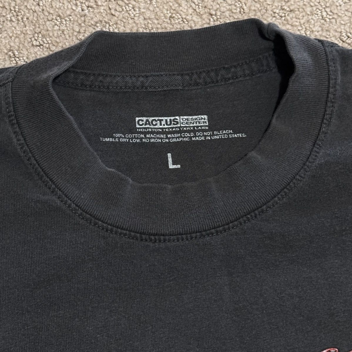 Travis Scott Cactus Jack Complexcon Vegas tshirt Size US L / EU 52-54 / 3 - 3 Thumbnail