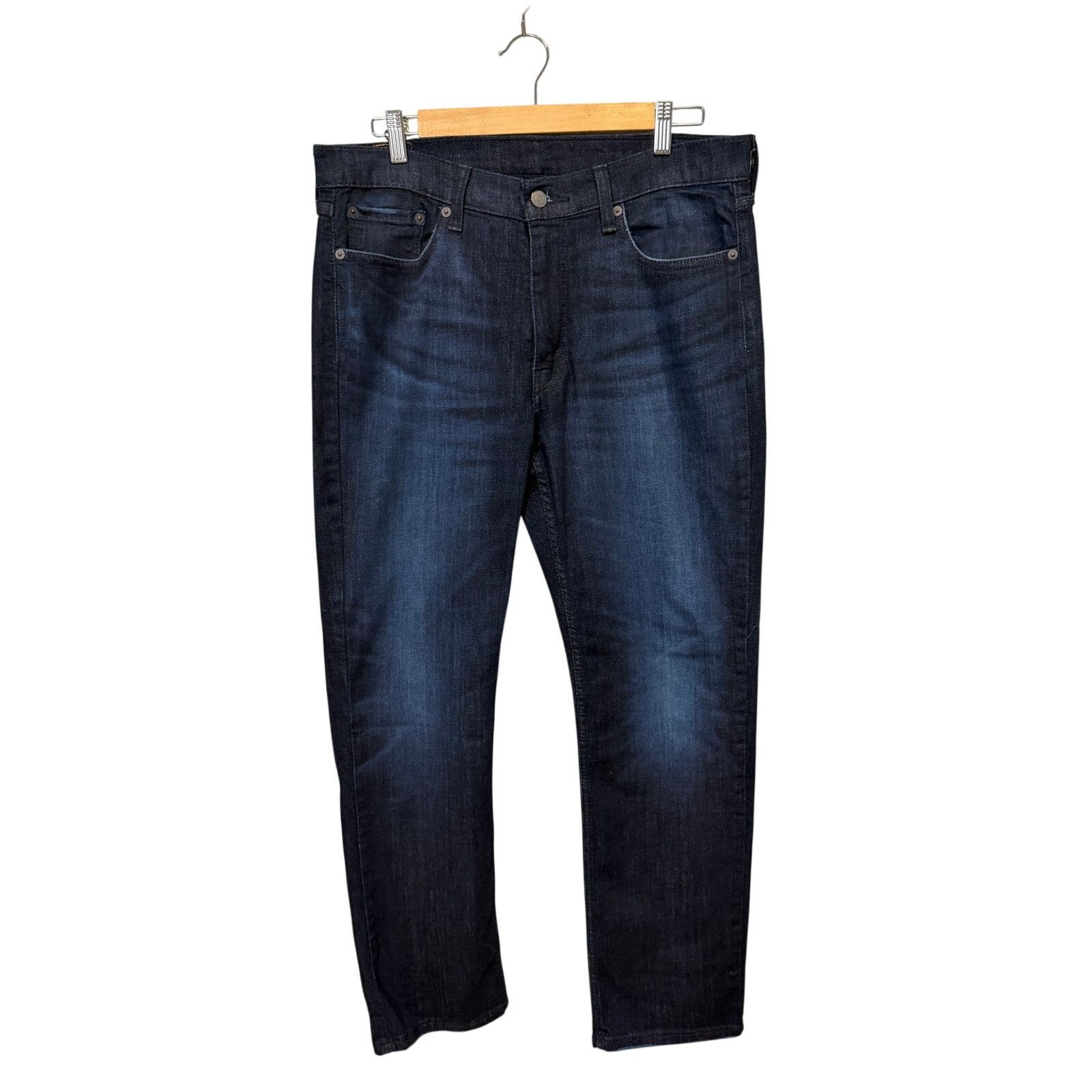 Levi's Levi’s 514 Straight Fit Jeans Men’s 33x30 Dark Wash Size US 33 - 1 Thumbnail
