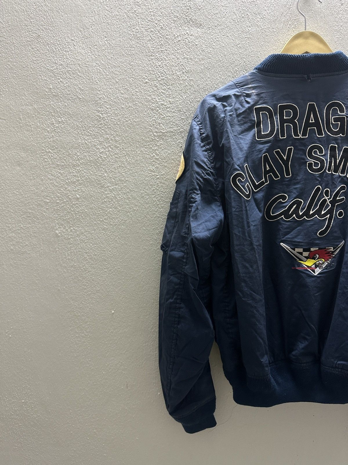Vintage Vintage Clay Smith Hot Rod Thunder Racing Calif Jacket Size US L / EU 52-54 / 3 - 12 Thumbnail
