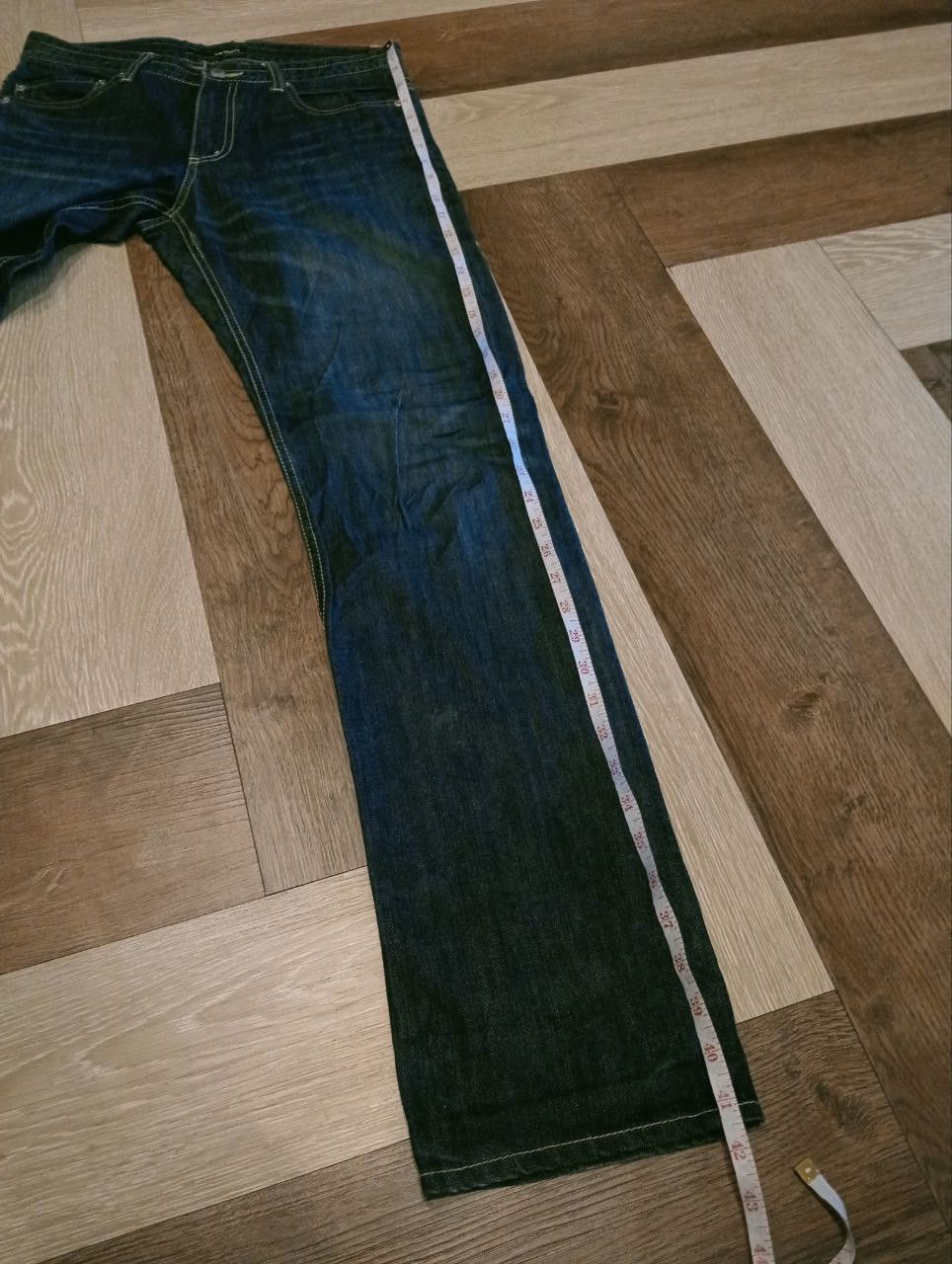 Katharine Hamnett London VINTAGE HAMNETT MODEL DDD INDIGO JEANS Size US 31 - 14 Thumbnail