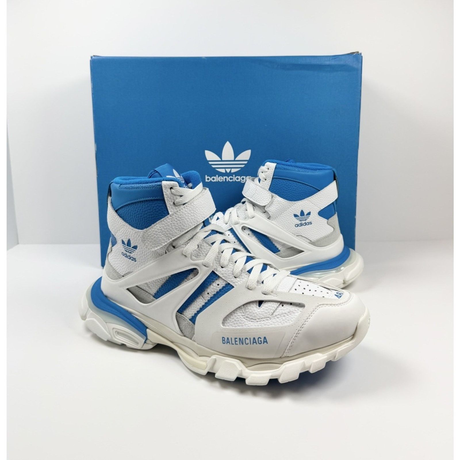 Balenciaga Size 46EU/13US - Balenciaga x adidas Track Forum High NEW! Size US 13 / EU 46 - 2 Thumbnail