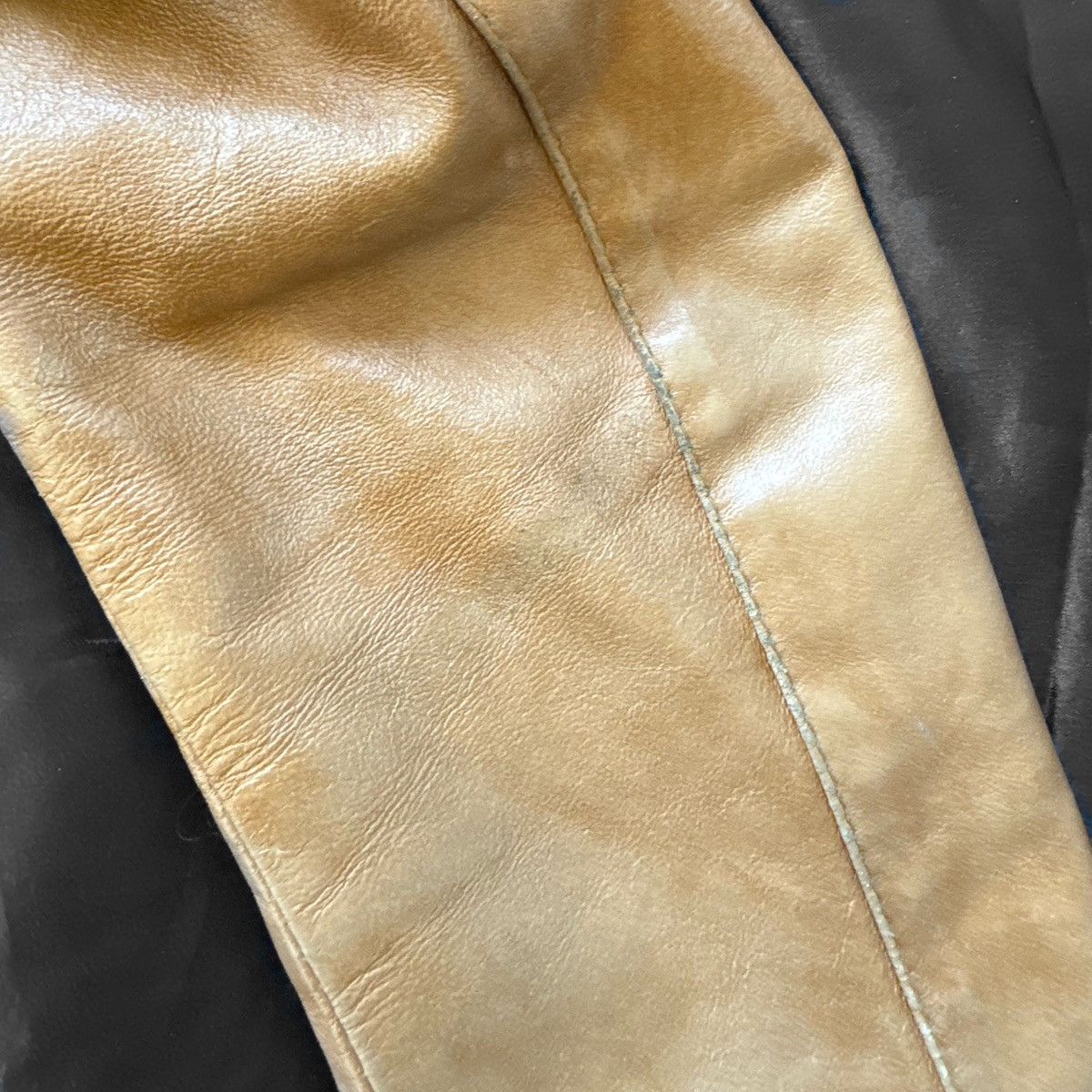 Vintage Amazing leather avant-garde distressed jacket Size M / US 6-8 / IT 42-44 - 8 Thumbnail