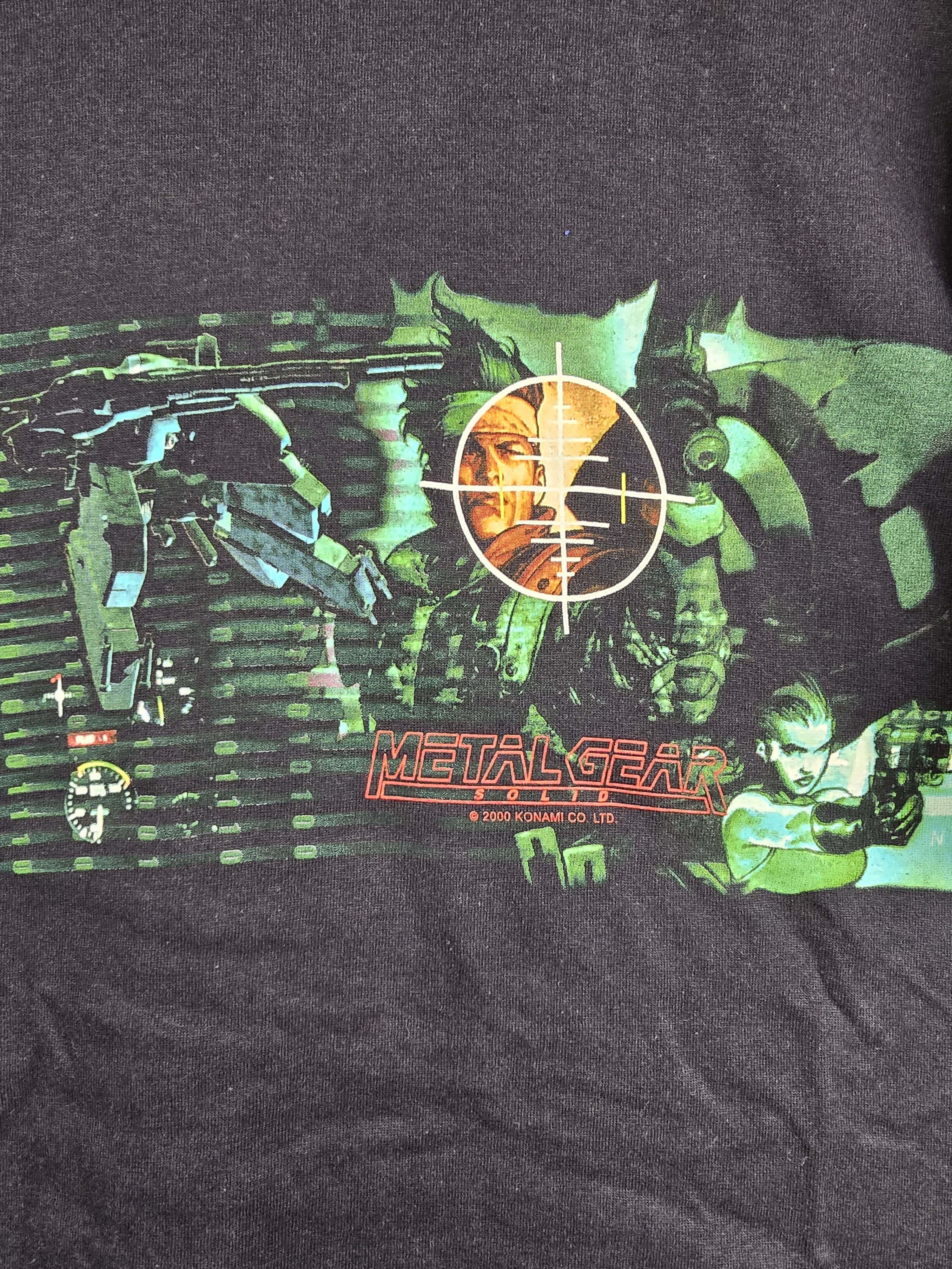 Anime × Vintage 2000 Metal Gear Solid XL 23" 30.5" Size US XL / EU 56 / 4 - 4 Thumbnail