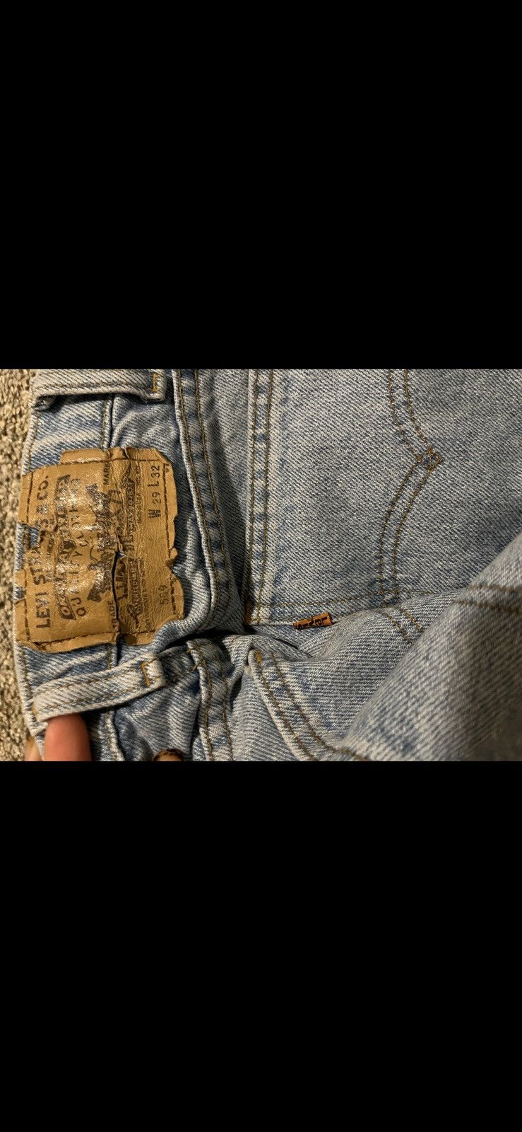 Levi's Vintage orange tag Levi’s Size 25" / US 0 / IT 36 - 3 Thumbnail