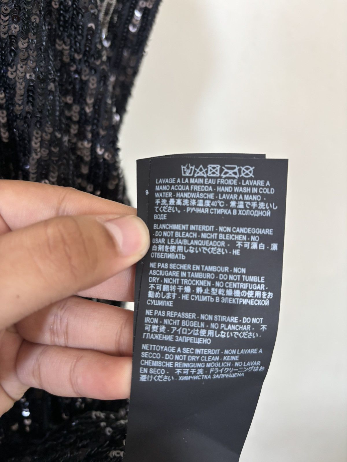 Saint Laurent Paris Saint Laurent Paris - Oversize Sequin Paris Size US L / EU 52-54 / 3 - 9 Thumbnail