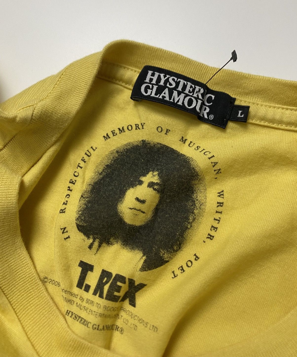 Hysteric Glamour Rare Hysteric Glamour X Marc Bolan T.rex Band iconic Size US L / EU 52-54 / 3 - 3 Thumbnail