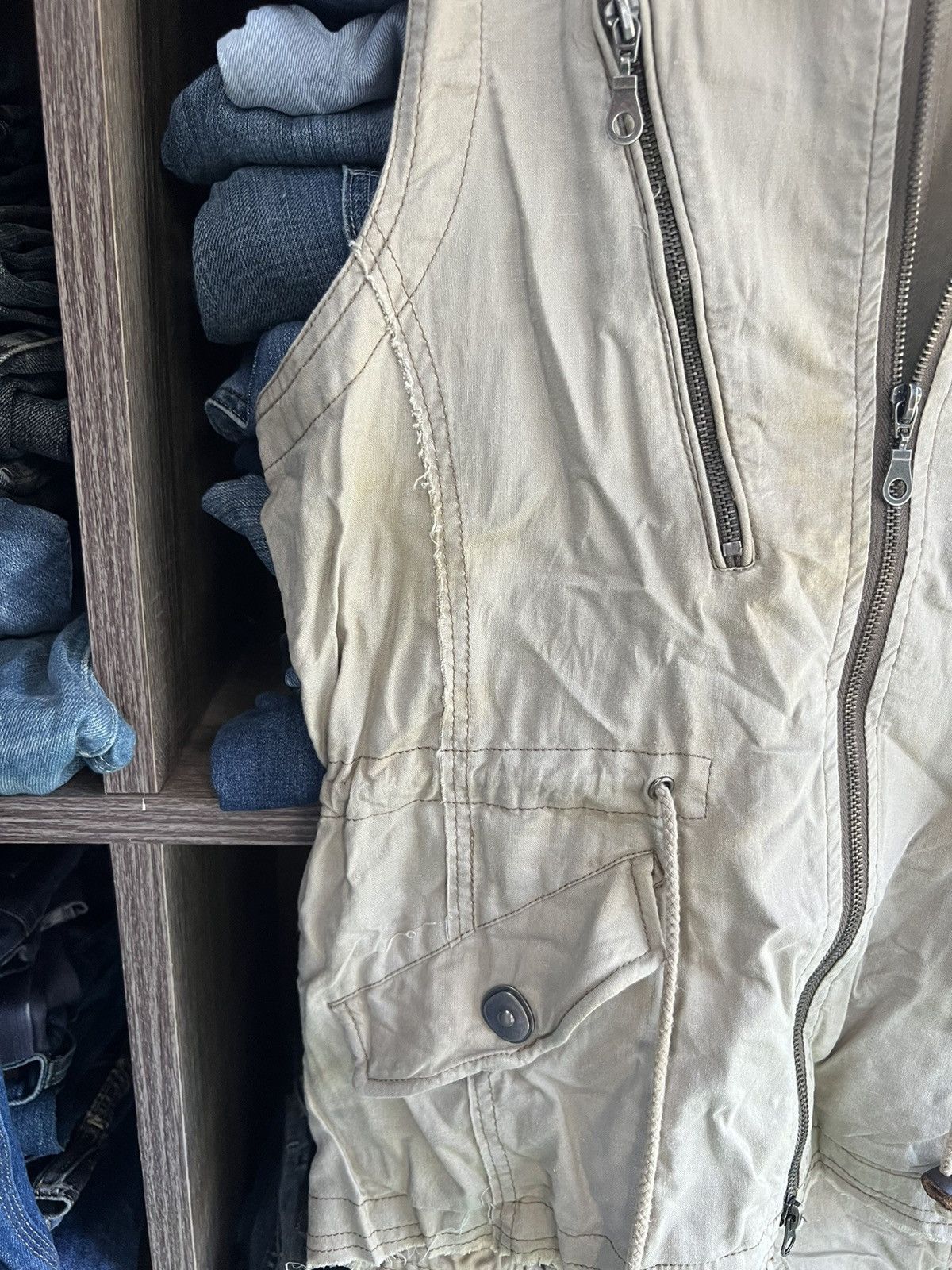 In The Attic 🔥Rare In The Attic Zipper Vest Size US S / EU 44-46 / 1 - 5 Thumbnail