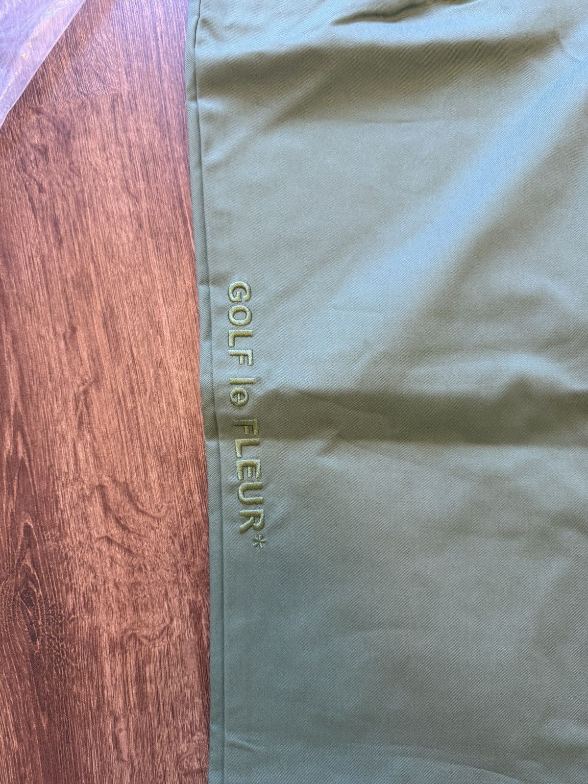 Golf Wang × Golf le Fleur × Tyler The Creator Golf le Fleur Chino Pants Green Size US 36 / EU 52 - 2 Thumbnail