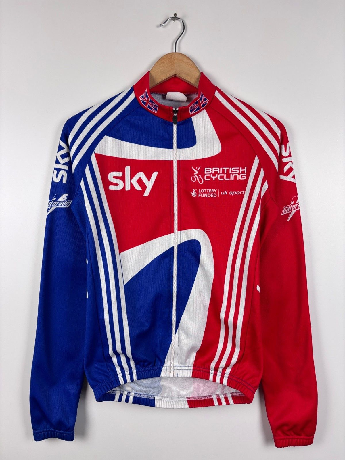 Adidas Adidas Team Sky Britain Cycling Longsleeve Jersey S Size US S / EU 44-46 / 1 - 1 Thumbnail
