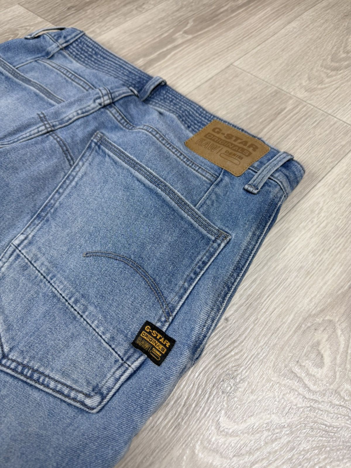 G-Star G Star Raw Jeans Diver 3D Slim Light Wash 32x30 Blue Size US 32 / EU 48 - 12 Thumbnail