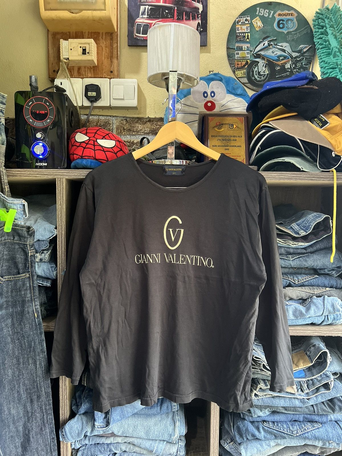 Gianni Valentino 🔥Gianni Valentino Embroidery Logo Long Sleeves Size US S / EU 44-46 / 1 - 1 Thumbnail