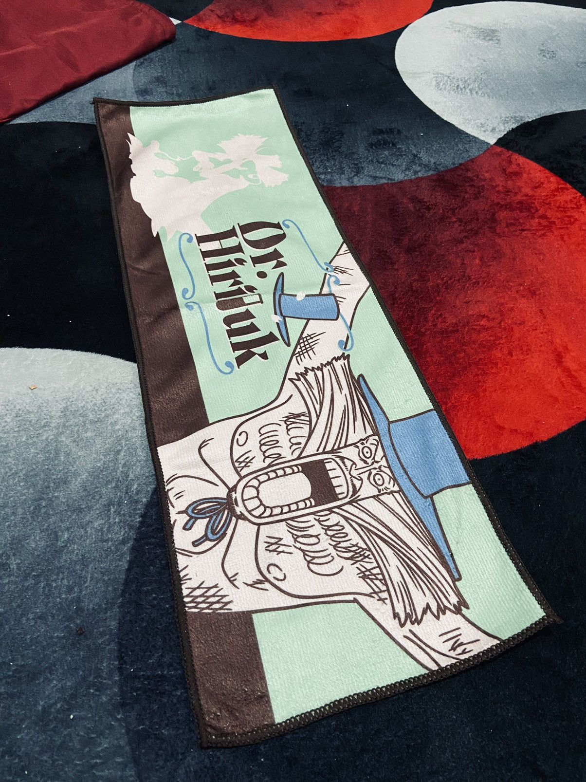 Anime One Piece Dr Hirilux Handkerchief / Bandana / Neckerchief Size ONE SIZE - 4 Thumbnail
