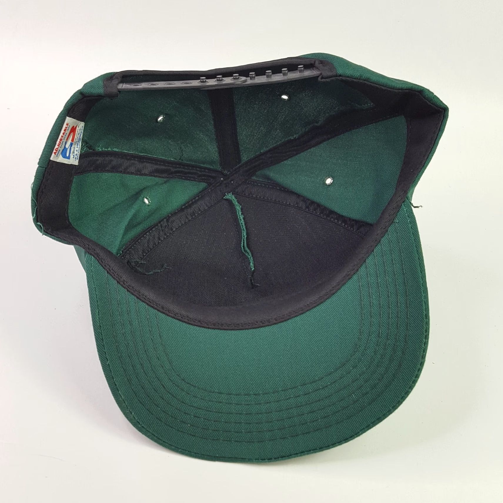 Vintage Vintage Growmaster Farmer Farm Green USA Made Trucker Hat Snapback Retro Cap Size ONE SIZE - 6 Thumbnail