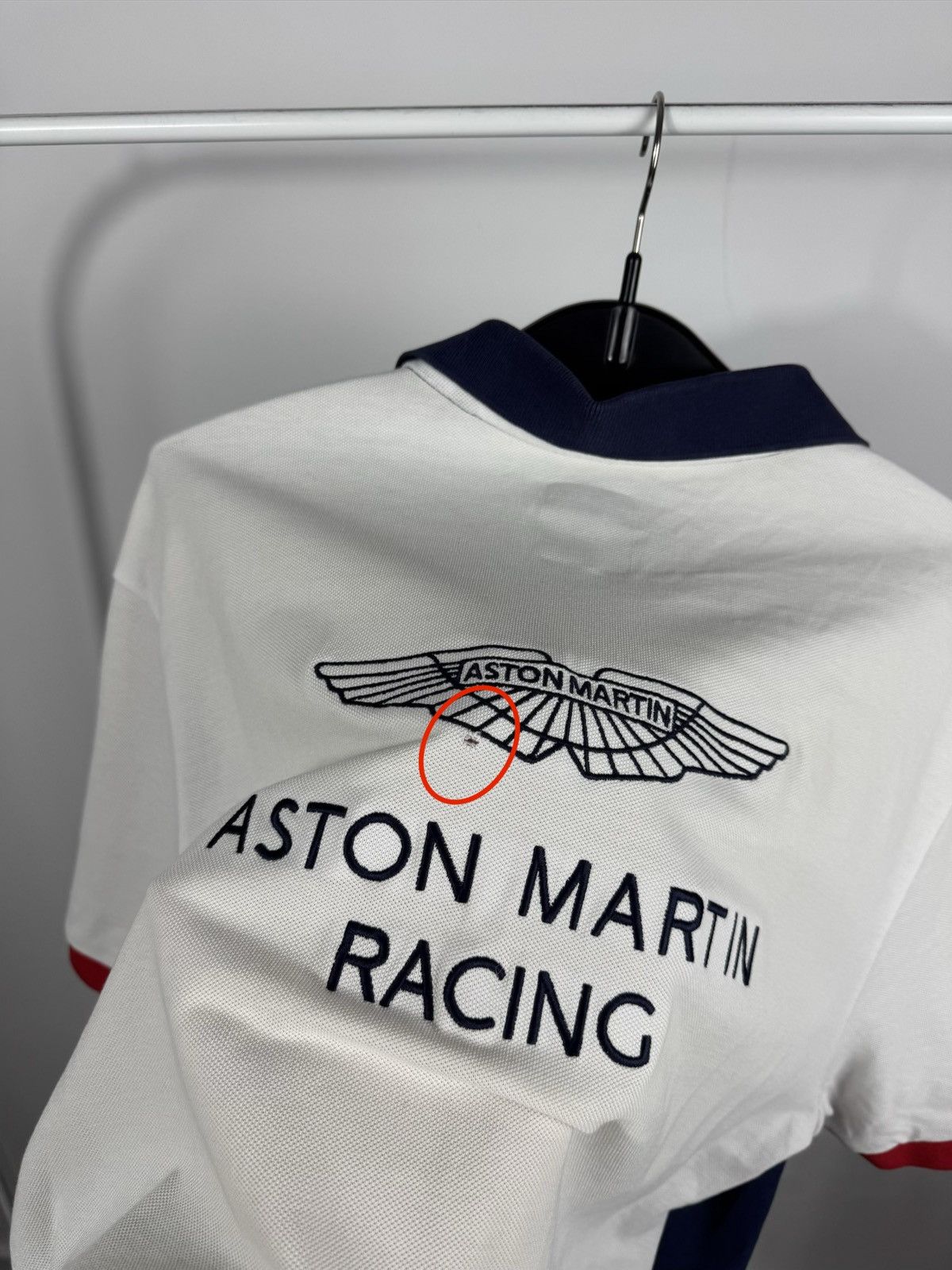 Hackett Hackett Aston Martin Racing Polo Shirt XL Navy Motorsport Size US XL / EU 56 / 4 - 14 Thumbnail