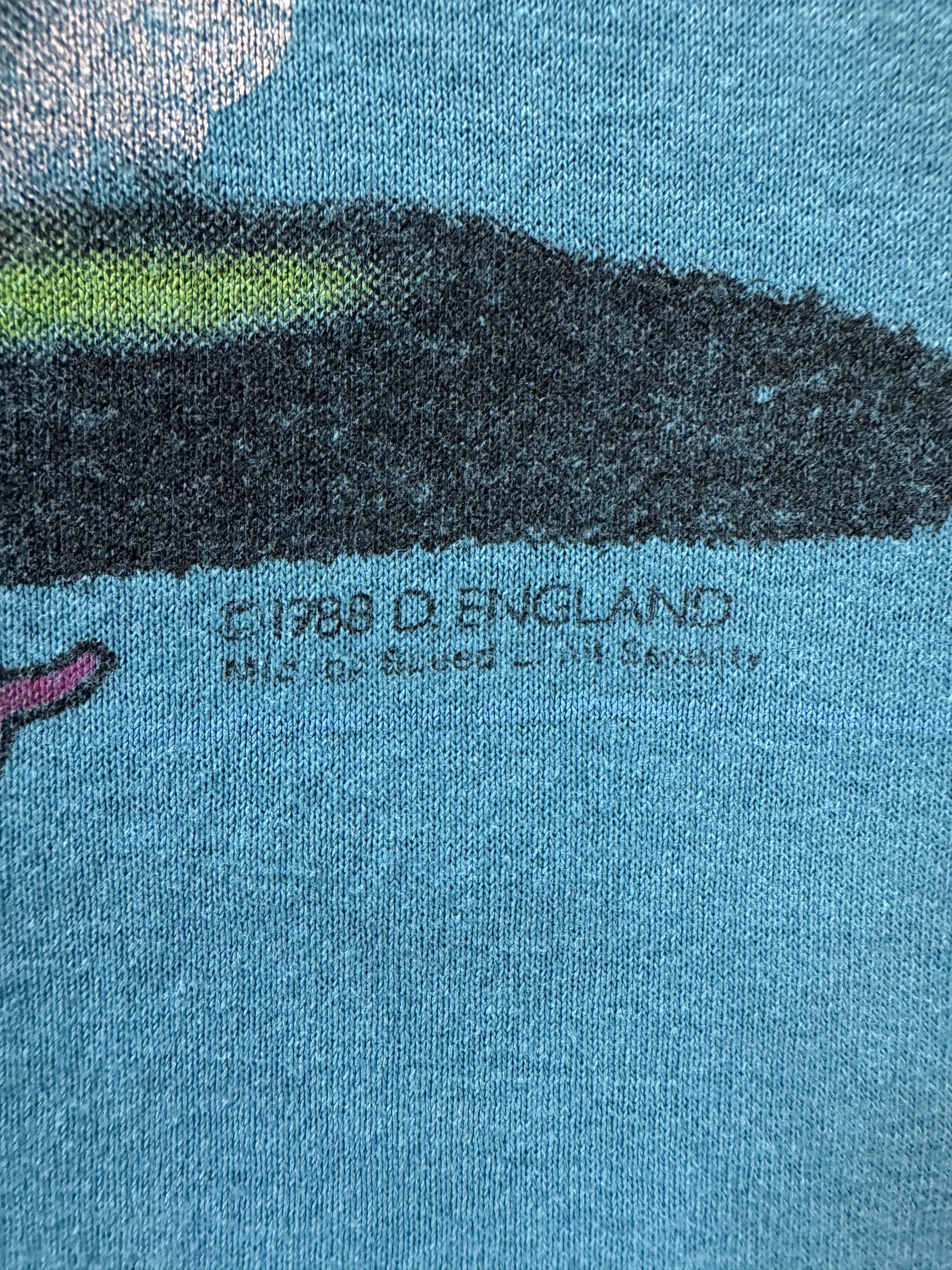 Chevrolet × Vintage Thrashed 1988 Chevy Camaro "Born Bad" Art T-shirt Size US M / EU 48-50 / 2 - 3 Thumbnail