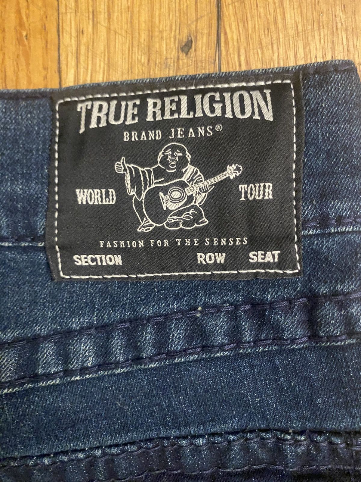 True Religion True Religion Geno Relaxed Slim Fit Jeans Size US 33 - 6 Thumbnail