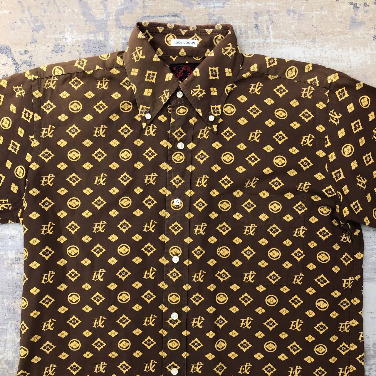 Evisu T322 EVISU MONOGRAM SHIRTS Size US M / EU 48-50 / 2 - 1 Thumbnail