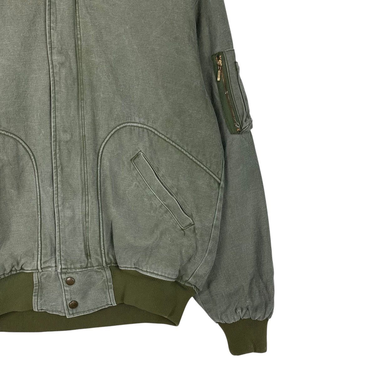 Vintage CANYON ROCK Working Bomber Chore Jacket #1822-C22 Size US M / EU 48-50 / 2 - 4 Thumbnail