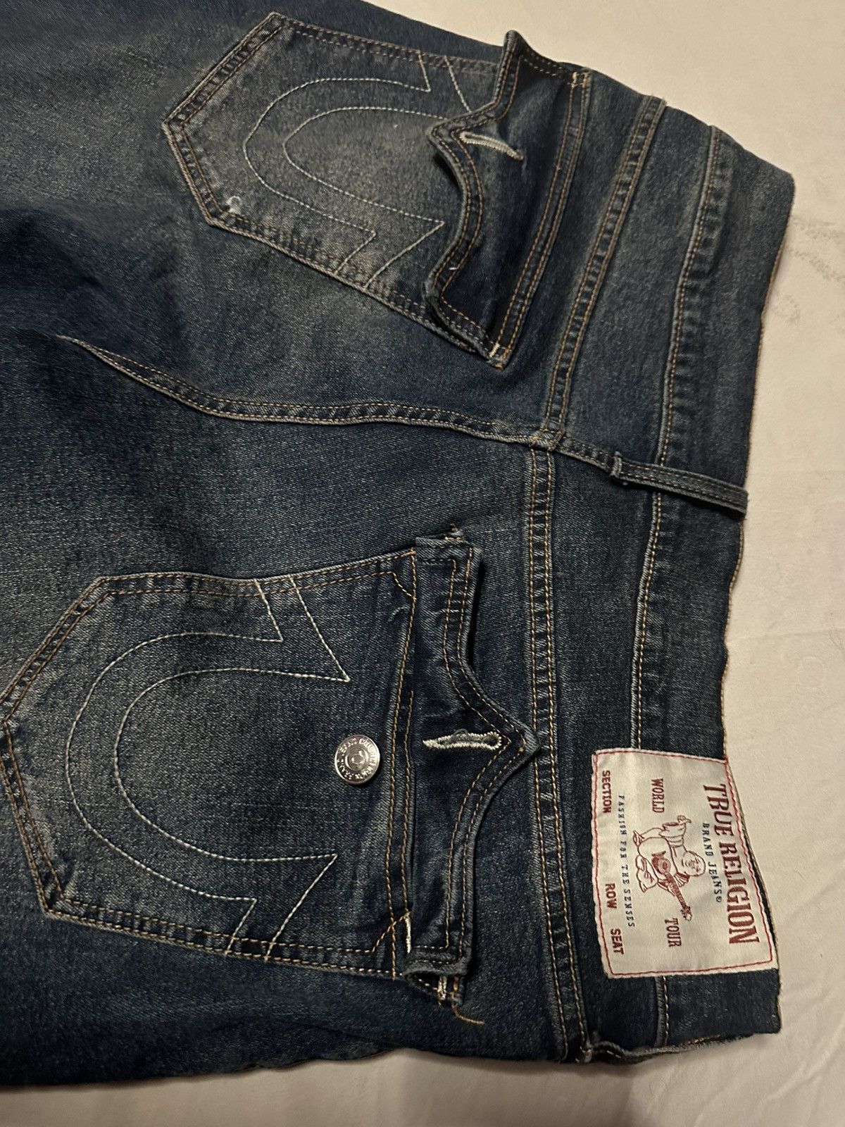 True Religion Relaxed Bootcut Vintage True Religion Size US 34 / EU 50 - 2 Thumbnail
