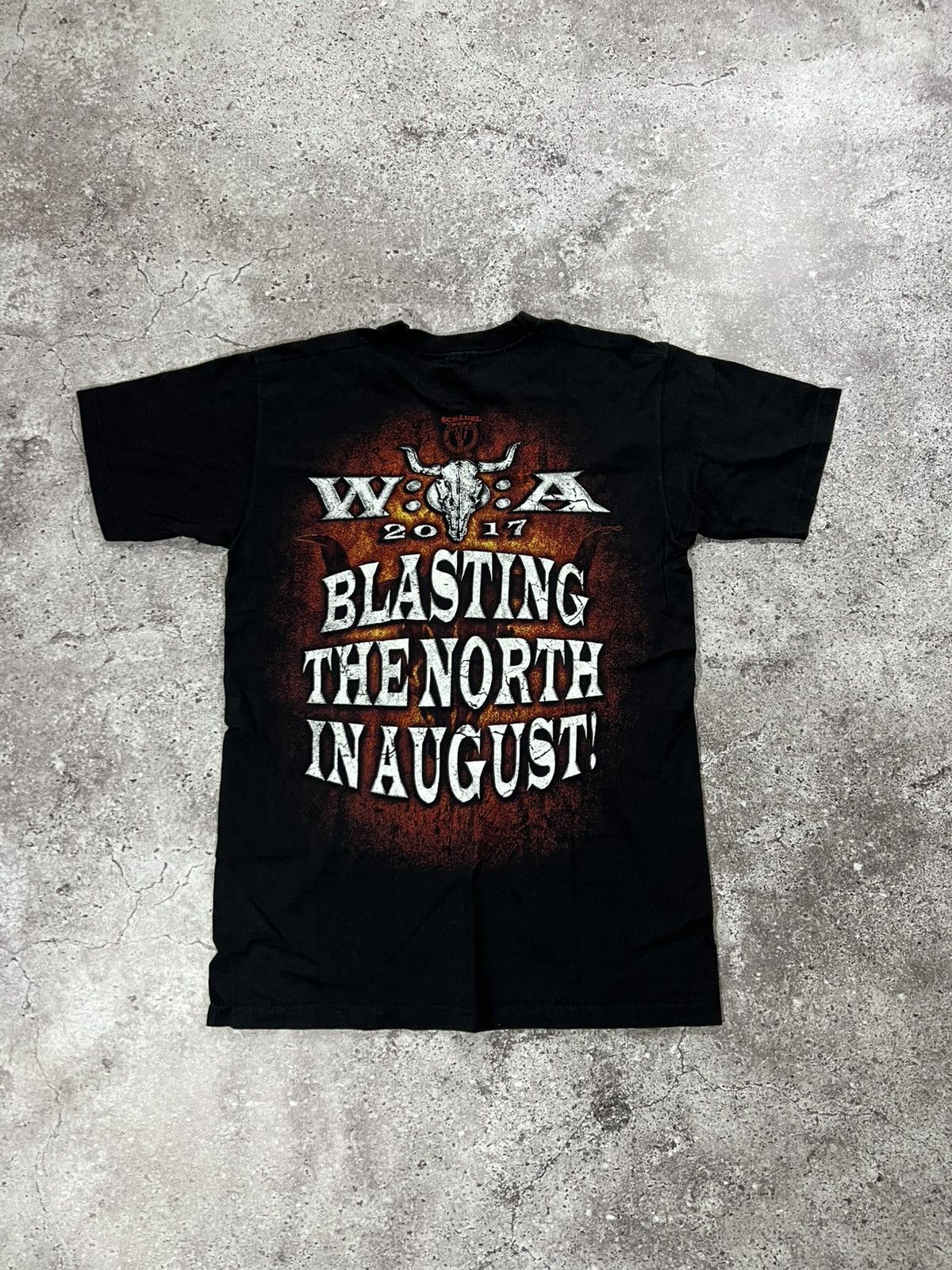 Band Tees 2017 Wacken Open Air Festival Metal Rock Music T-Shirt WOA Size US S / EU 44-46 / 1 - 3 Thumbnail