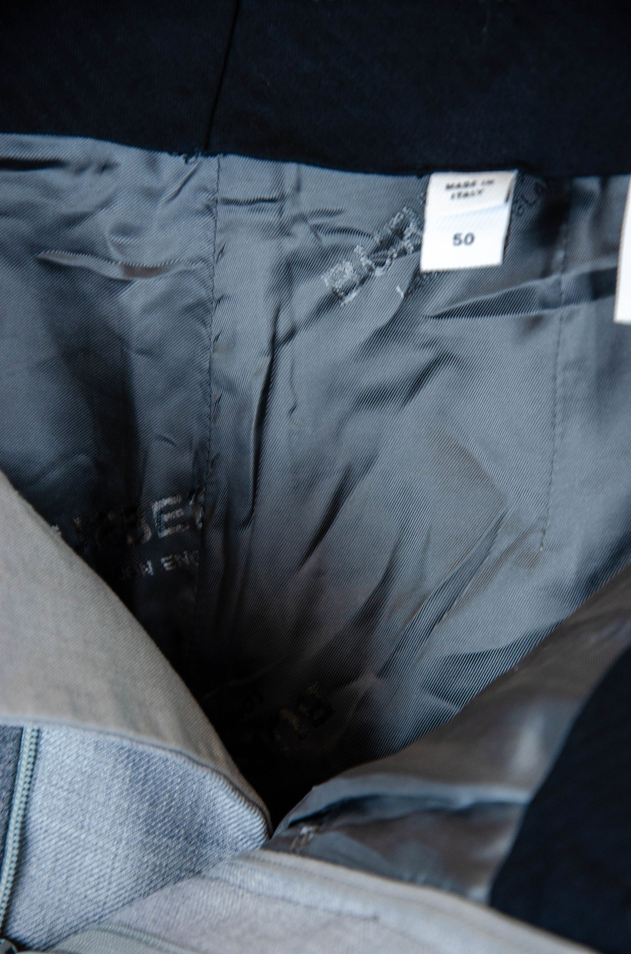 Burberry Burberry Panelled Wool Trousers – Size 50 Made in Italy Size US 34 / EU 50 - 12 Thumbnail