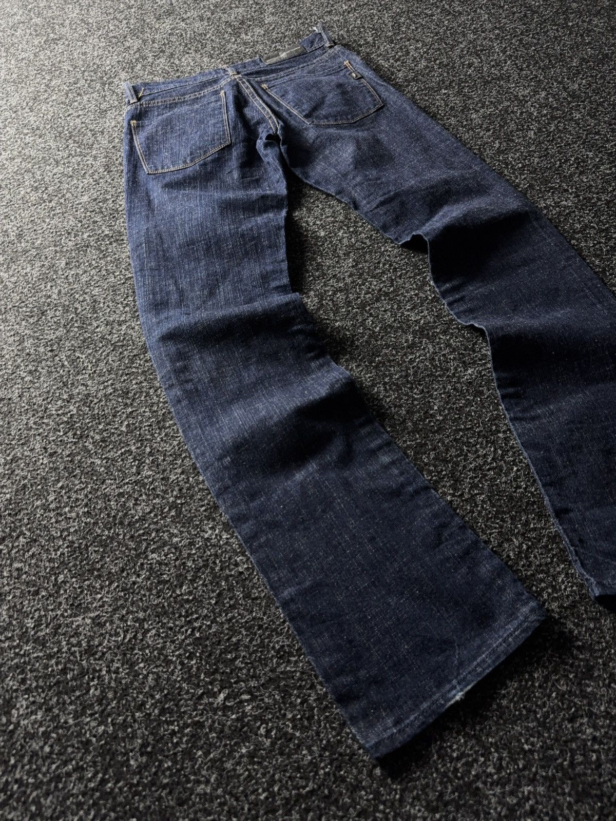 Japanese Brand Luxury Jazmin Chebar Denim Jeans 24/32 Dark Wash Y2K Look Size 24" / US 00 / IT 34 - 9 Thumbnail