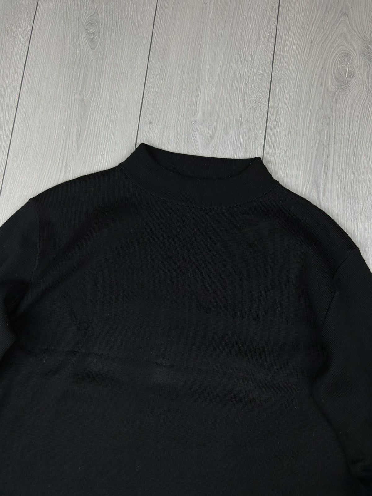 Calvin Klein × Vintage Calvin Klein Vintage Black Sweater Merino Wool Size XL Size US XL / EU 56 / 4 - 3 Thumbnail