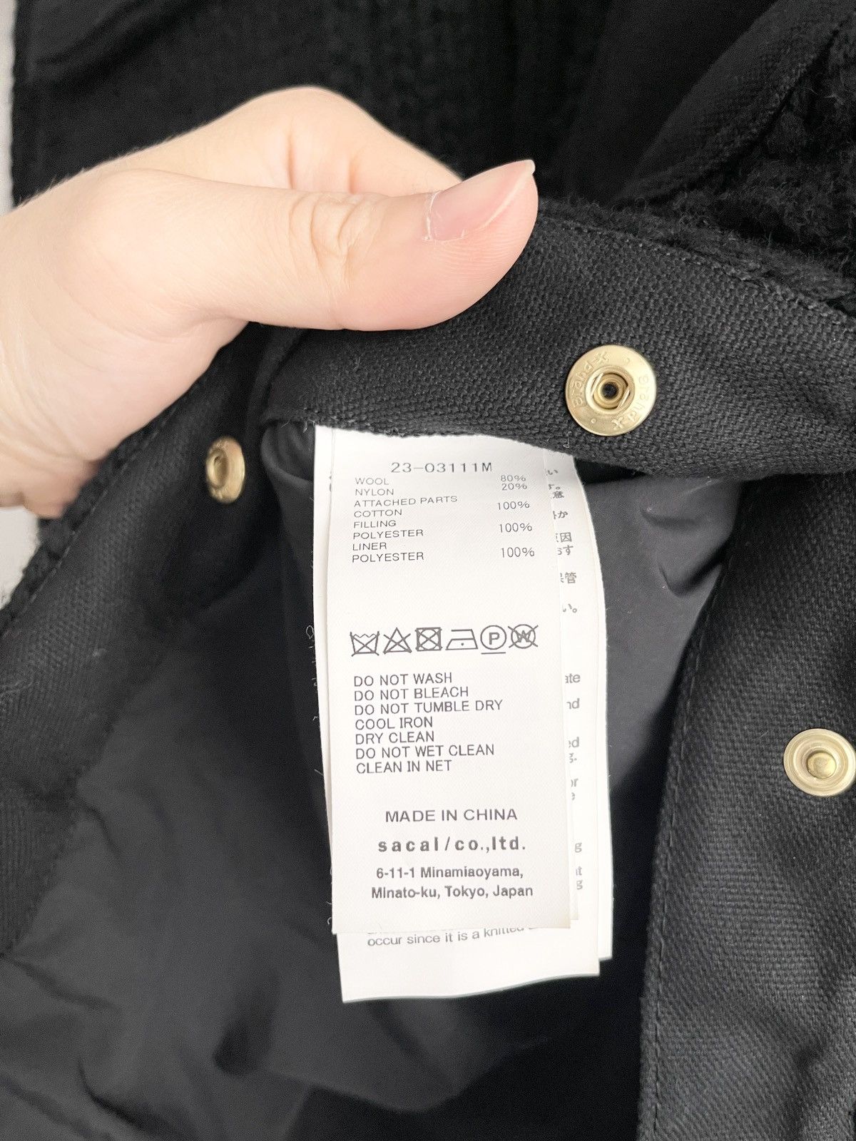 Carhartt Wip × Sacai RARE AF! Sacai x Carhartt WIP Knit Jacket Michigan Size US M / EU 48-50 / 2 - 9 Thumbnail