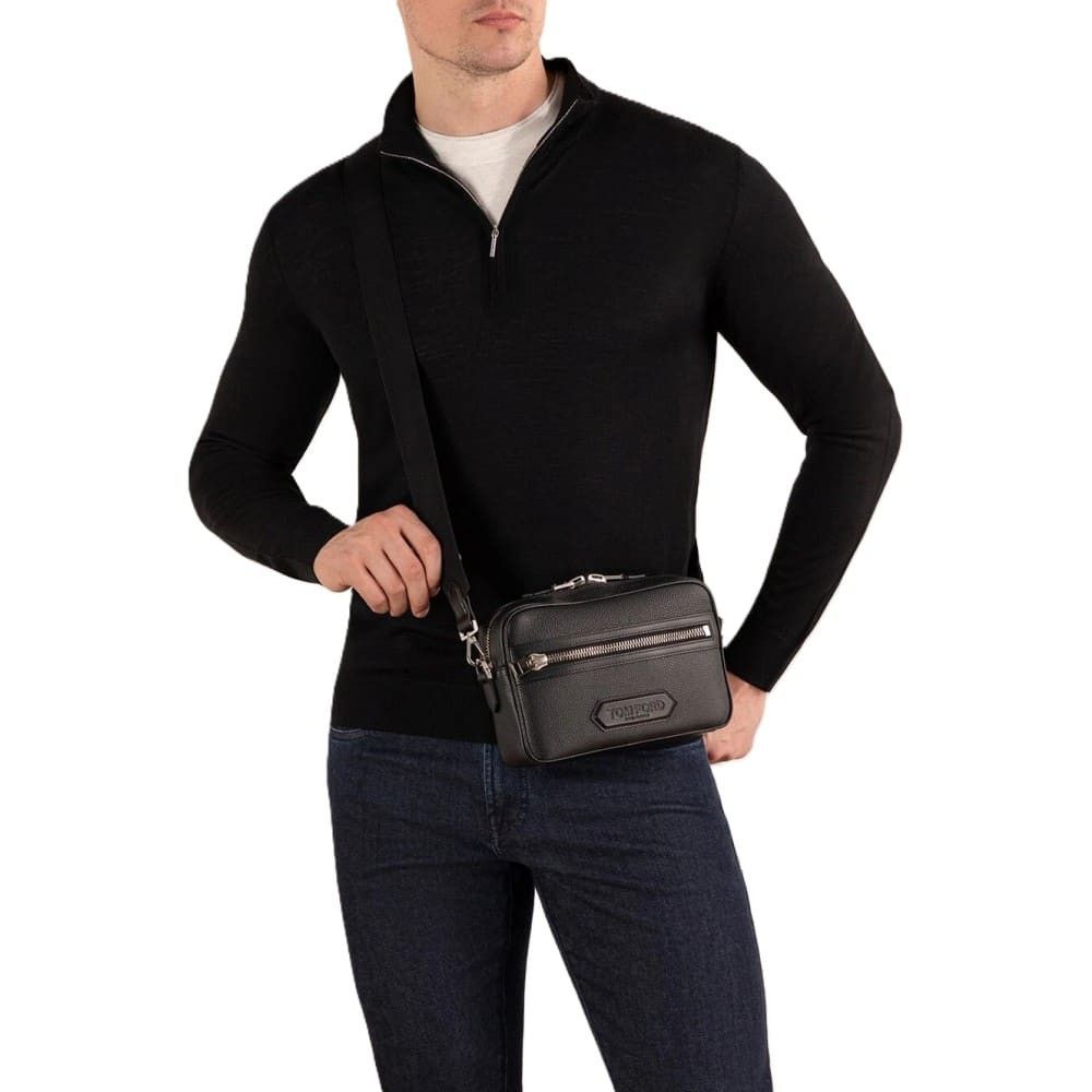 Tom Ford o1loc1c0126 H0655 Size: OS / Messenger Bag in Black Size ONE SIZE - 2 Thumbnail