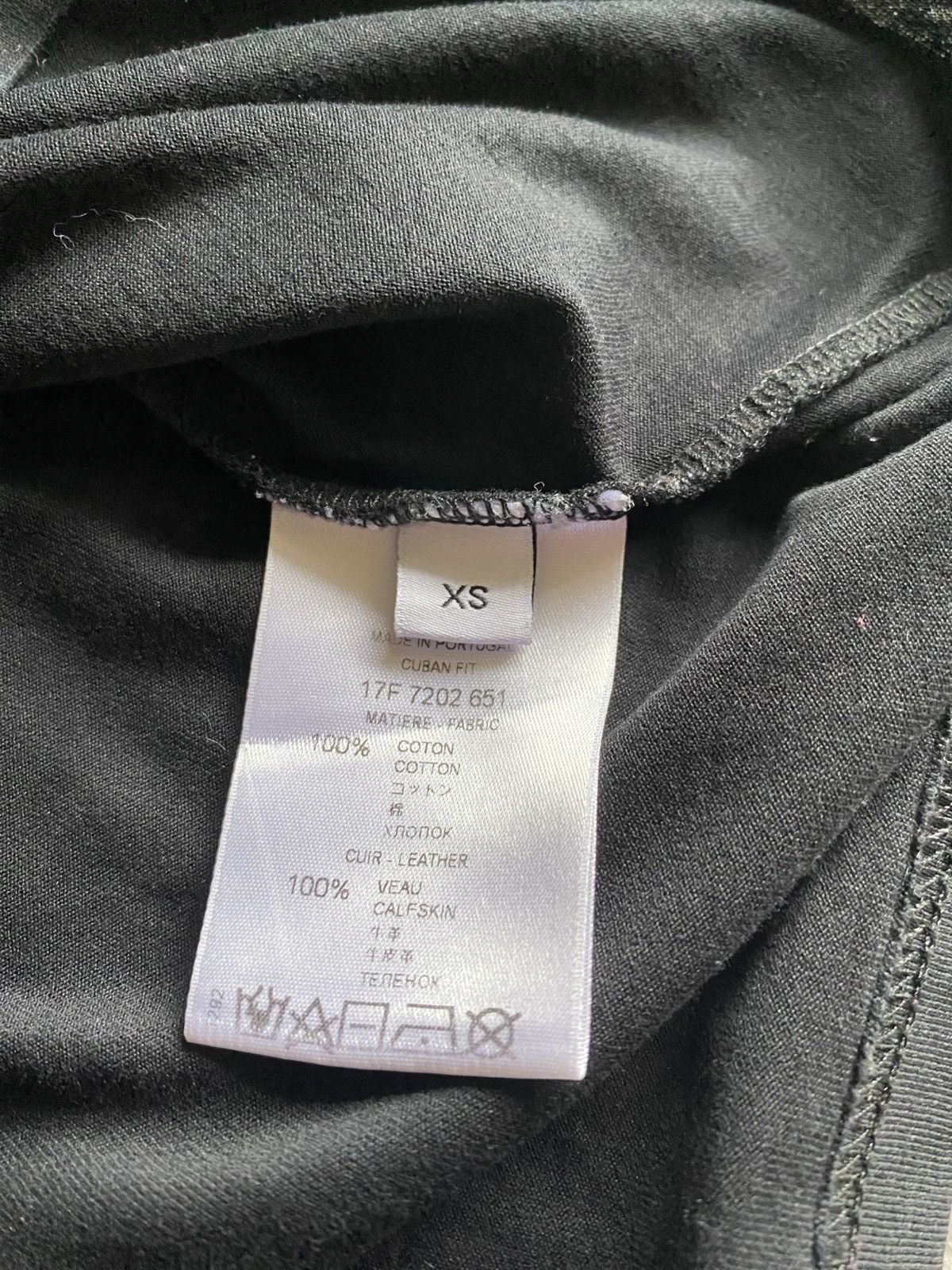 Givenchy Givenchy Lamb Leather Logo Patch Tee T Shirt Cuban Fit Grail Size US XS / EU 42 / 0 - 7 Thumbnail