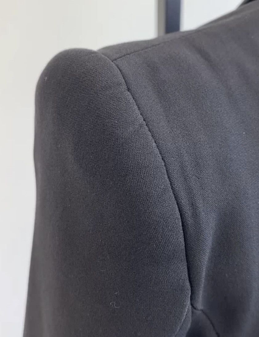 Alexander McQueen ALEXANDER MCQUEEN Fitted Black Blazer Black Fitted Blazer Size S / US 4 / IT 40 - 5 Thumbnail