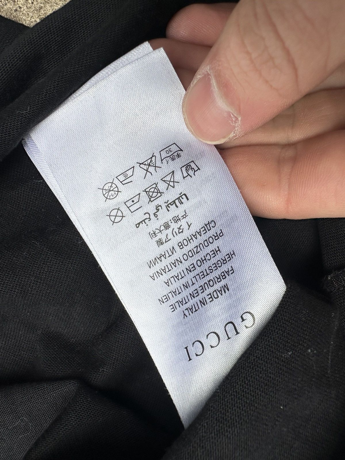 Gucci Gucci Blade Logo T-Shirt size Medium Size US M / EU 48-50 / 2 - 5 Thumbnail