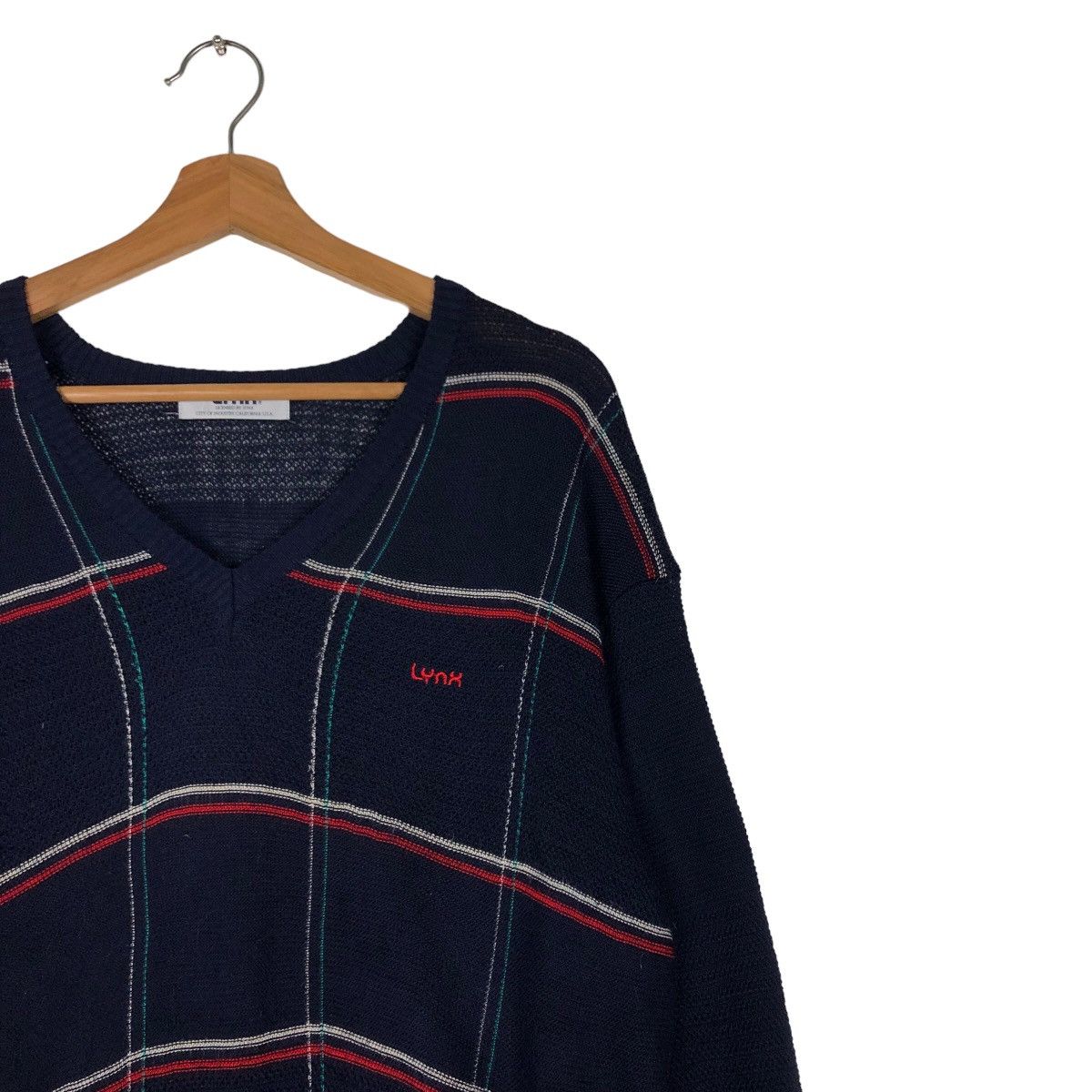 Japanese Brand 🔥Vintage Knit Sweatshirt Lynx Japan Issey Miyake Size US L / EU 52-54 / 3 - 6 Thumbnail