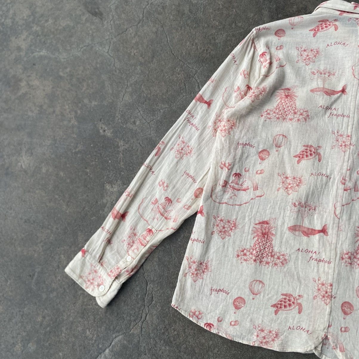 Frapbois Frapbois Issey Miyake Aloha Print Unique Ruffled Pocket Size XS / US 0-2 / IT 36-38 - 11 Thumbnail