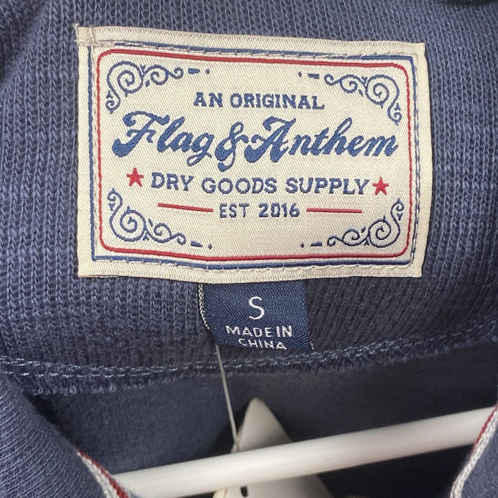 Flag & Anthem NEW Flag & Anthem Size Small Quarter Zip Pullover Blue Size US S / EU 44-46 / 1 - 4 Thumbnail