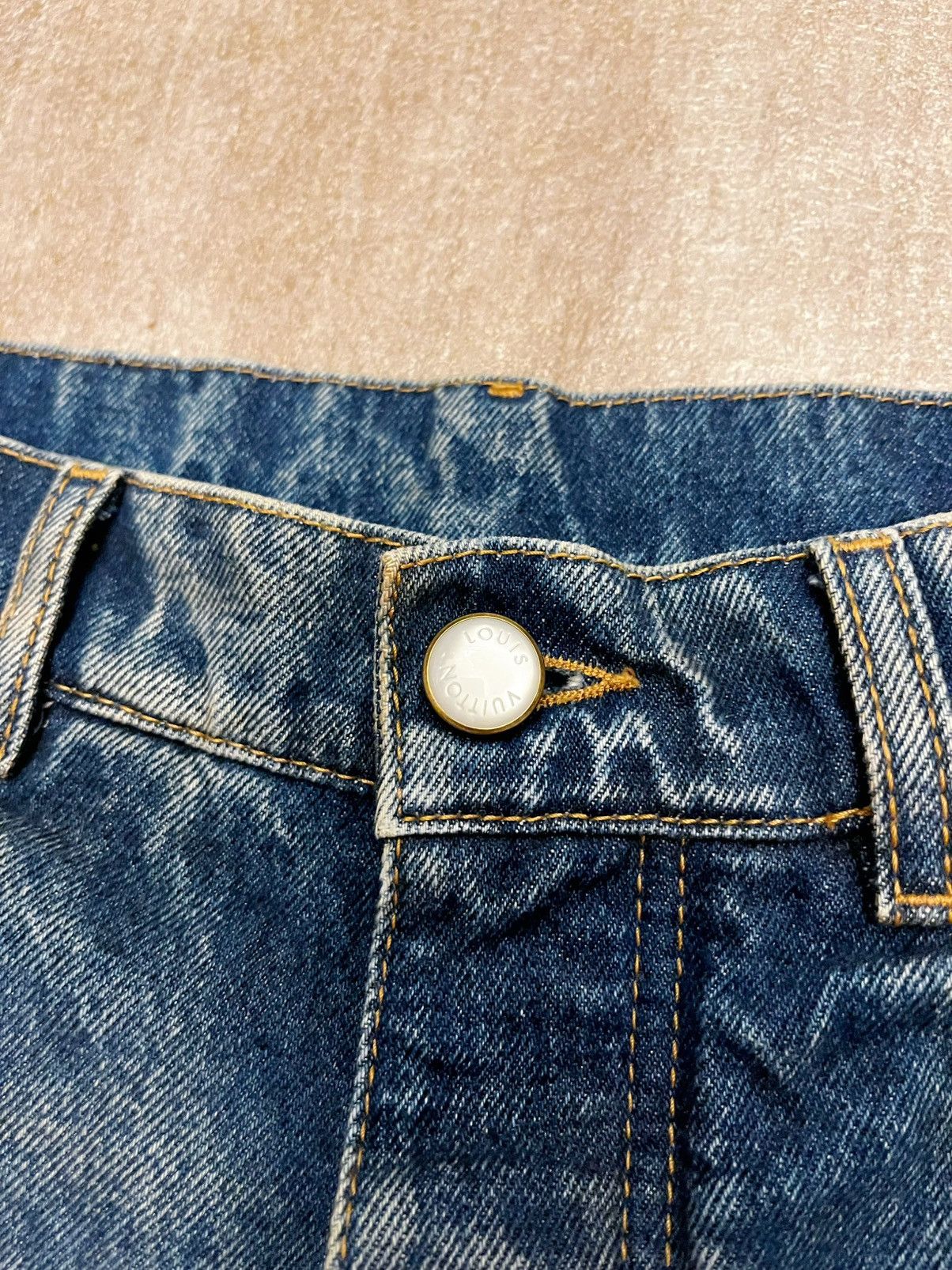 Louis Vuitton Louis Vuitton Relaxed-Fit Jeans Size US 30 / EU 46 - 4 Thumbnail