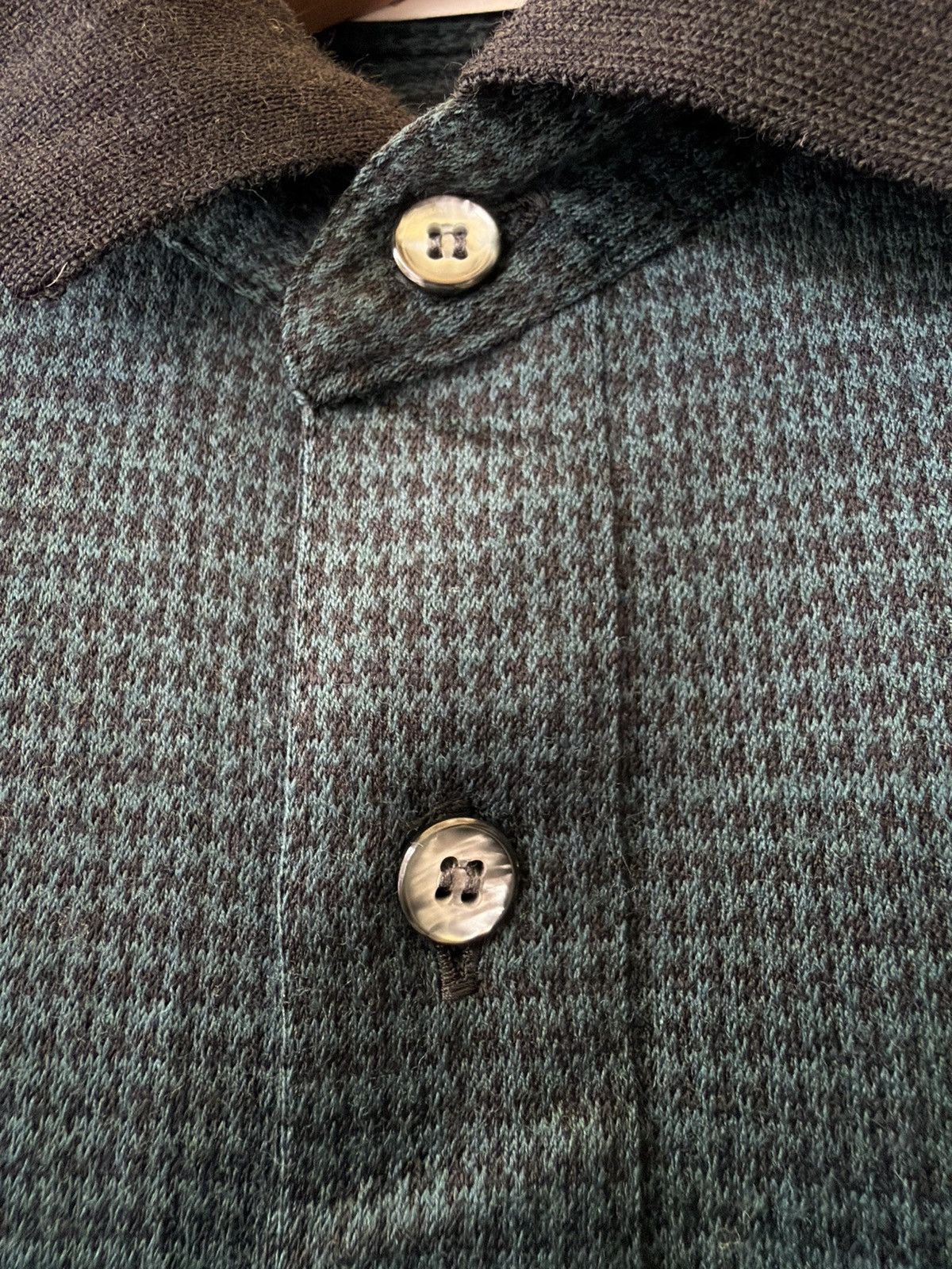 Dior Vintage Christian Dior Long Sleeve Polo Size US L / EU 52-54 / 3 - 4 Thumbnail