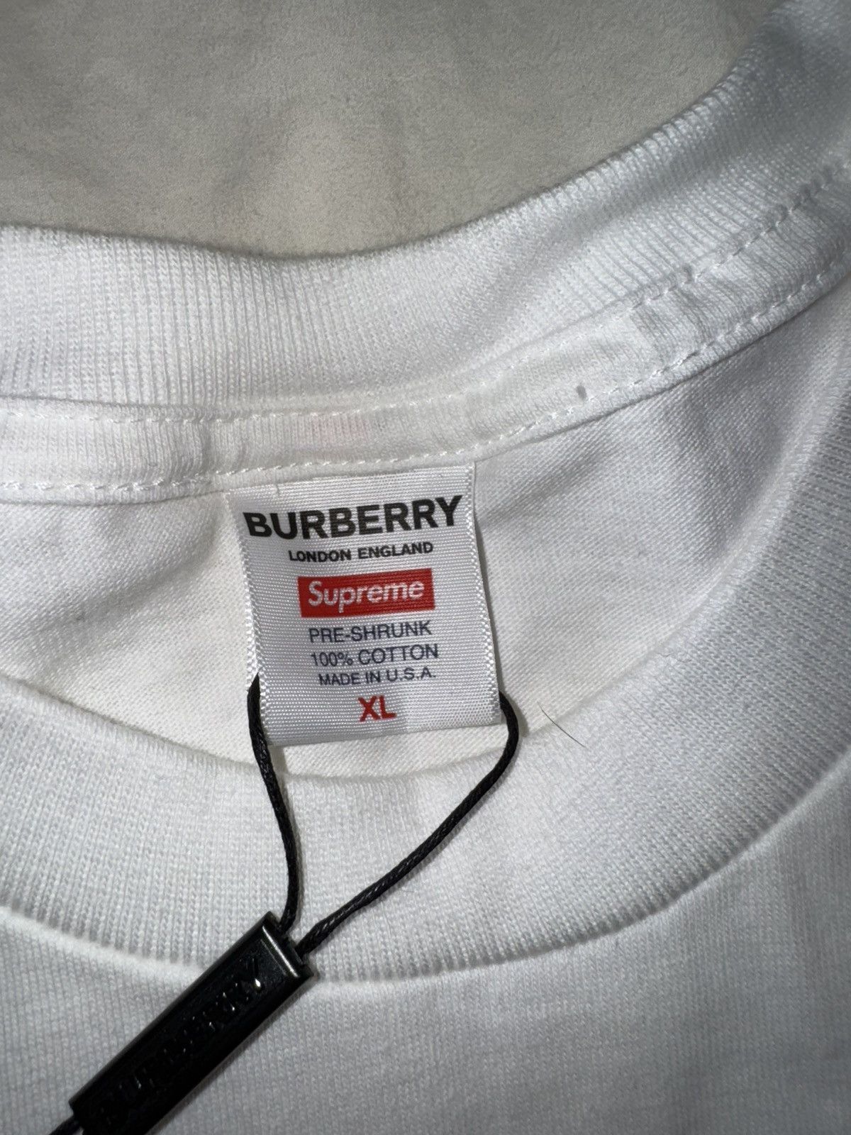 Burberry × Supreme Burberry X Supreme box logo Size US XL / EU 56 / 4 - 3 Thumbnail